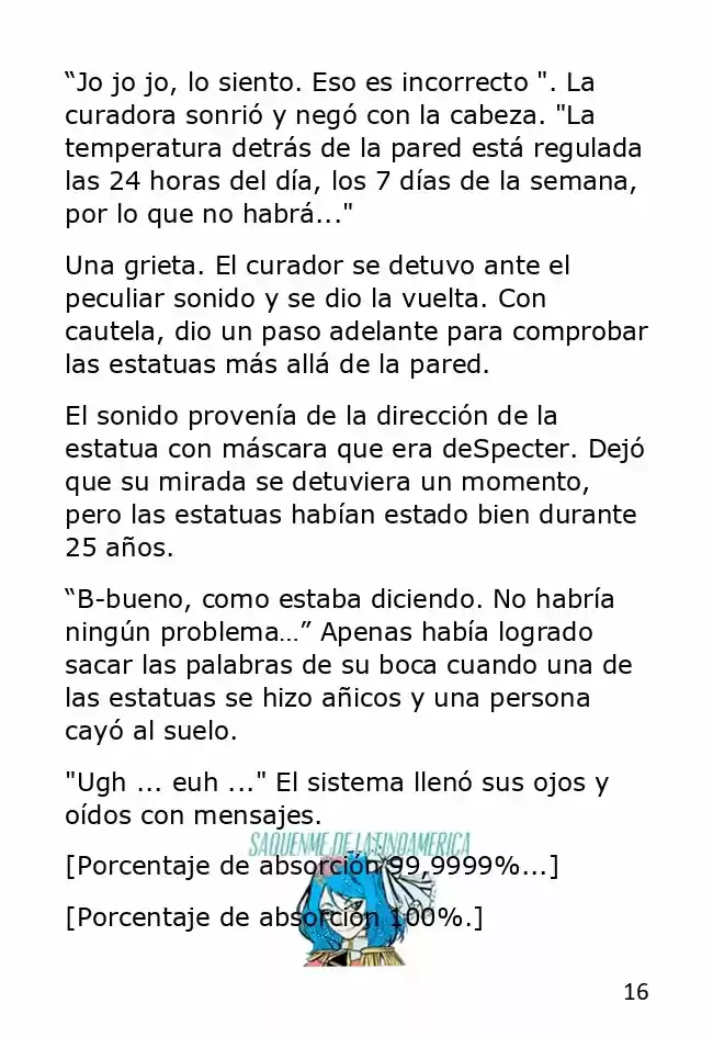 El Regreso Del Jugador Congelado (Novela) - Capítulo - Página 16 - LectorTMOo
