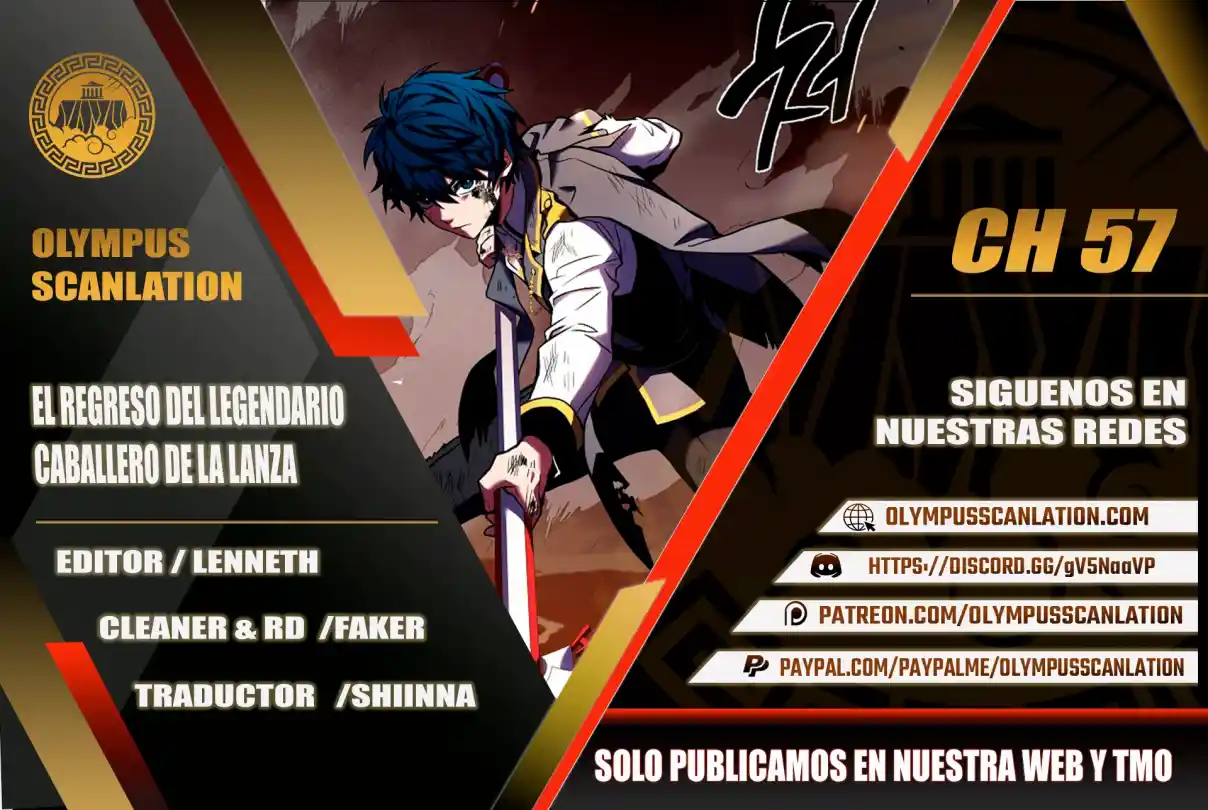 El Regreso Del Legendario Caballero De La Lanza - Capítulo 57 - Página 1 - LectorTMOo