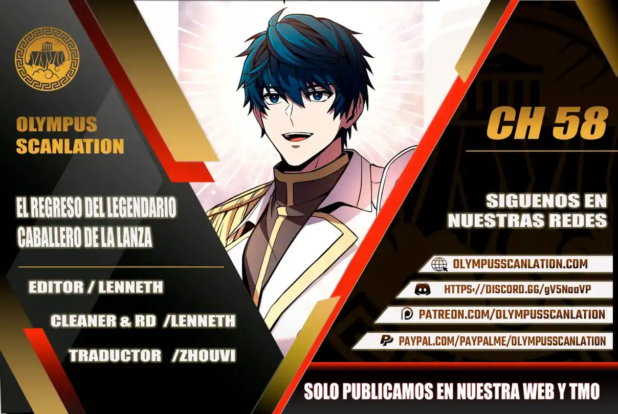 El Regreso Del Legendario Caballero De La Lanza - Capítulo 58 - Página 1 - LectorTMOo