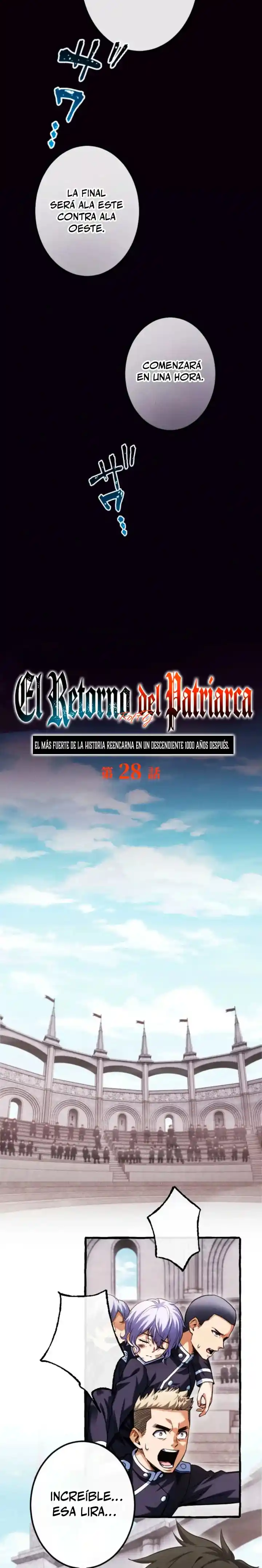 El Retorno Del Patriarca: El Más Fuerte De La Historia Reencarna 1000 Años Después - Capítulo 28 - Página 3 - LectorTMOo