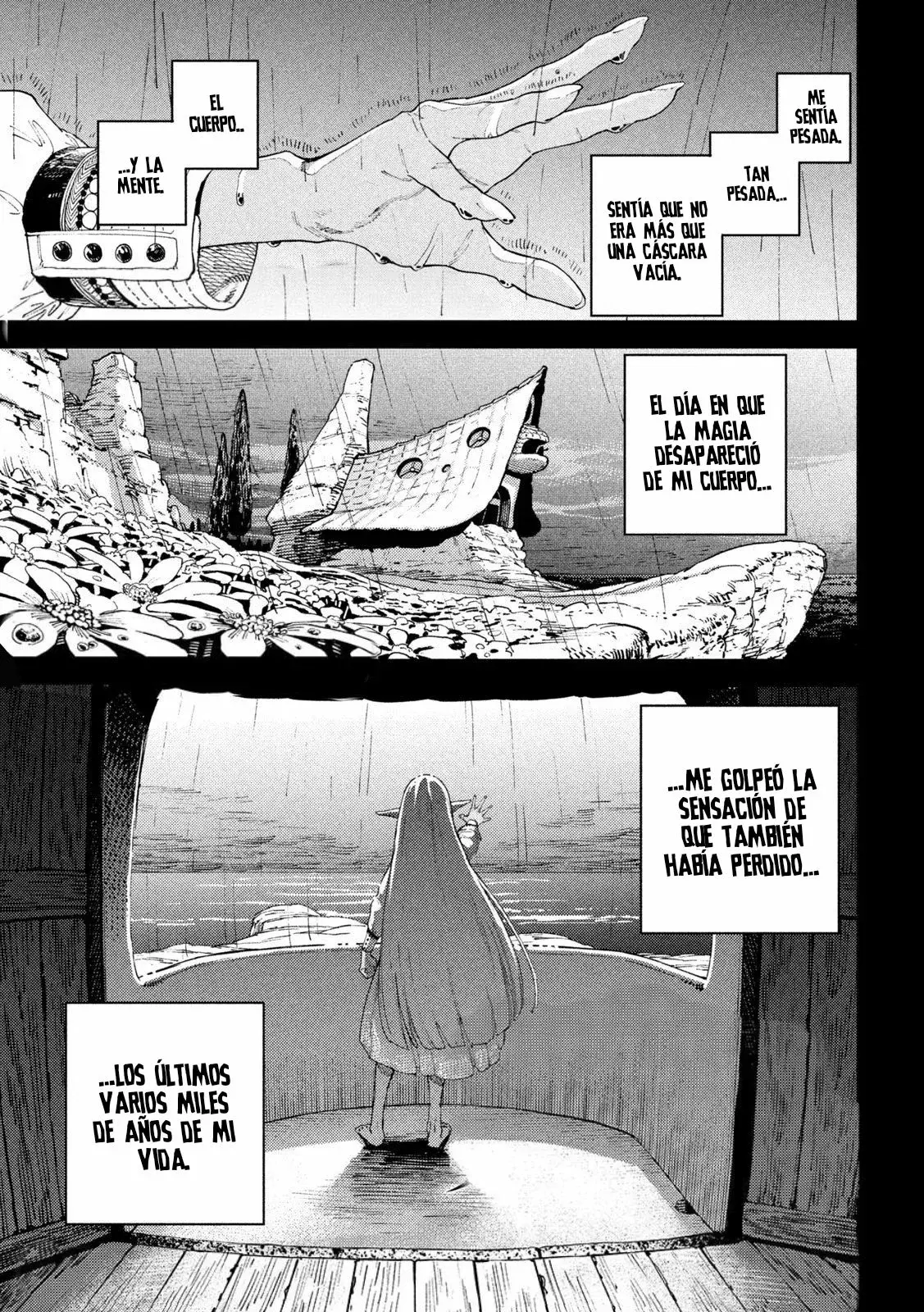 El Viaje De Una Elfa Oscura Con Poderes Menguantes - Capítulo 2 - Página 1 - LectorTMOo