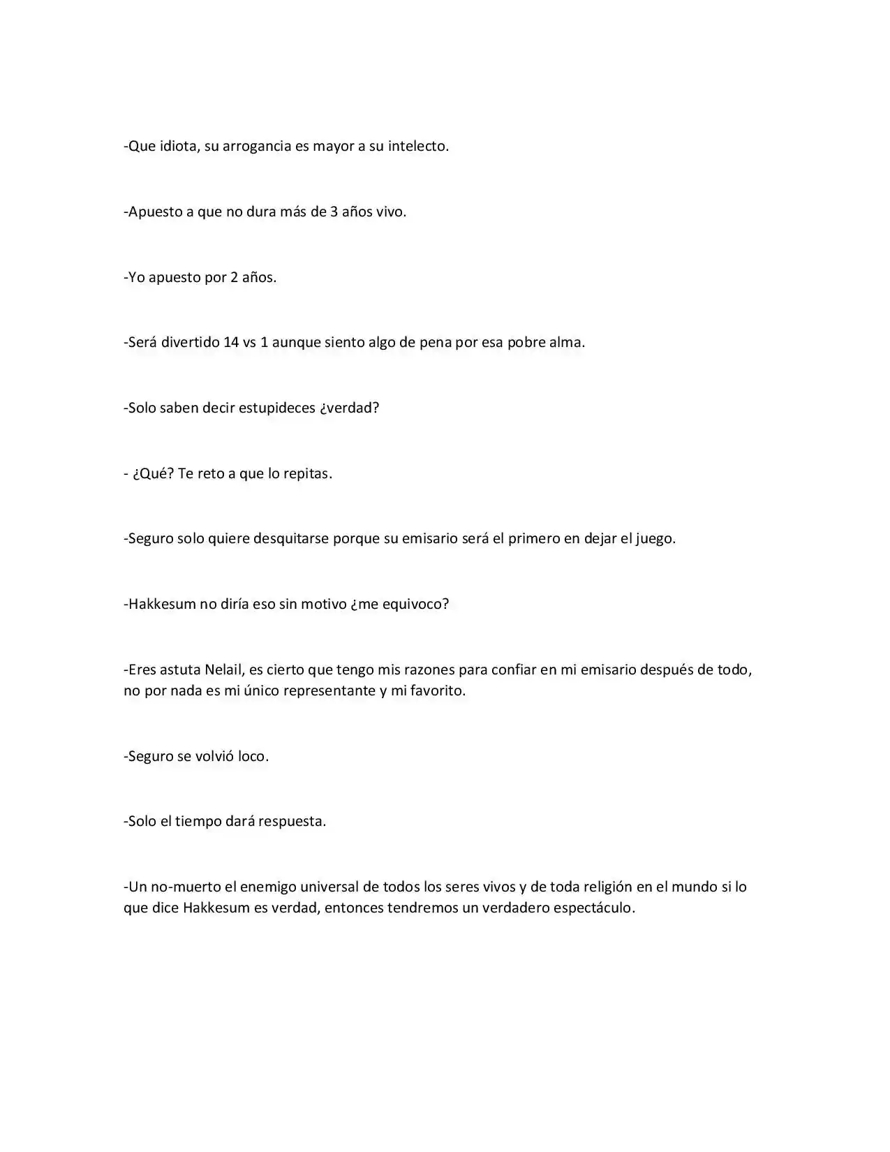 Emissary Of Chaos (Novela) - Capítulo 1 - Página 6 - LectorTMOo