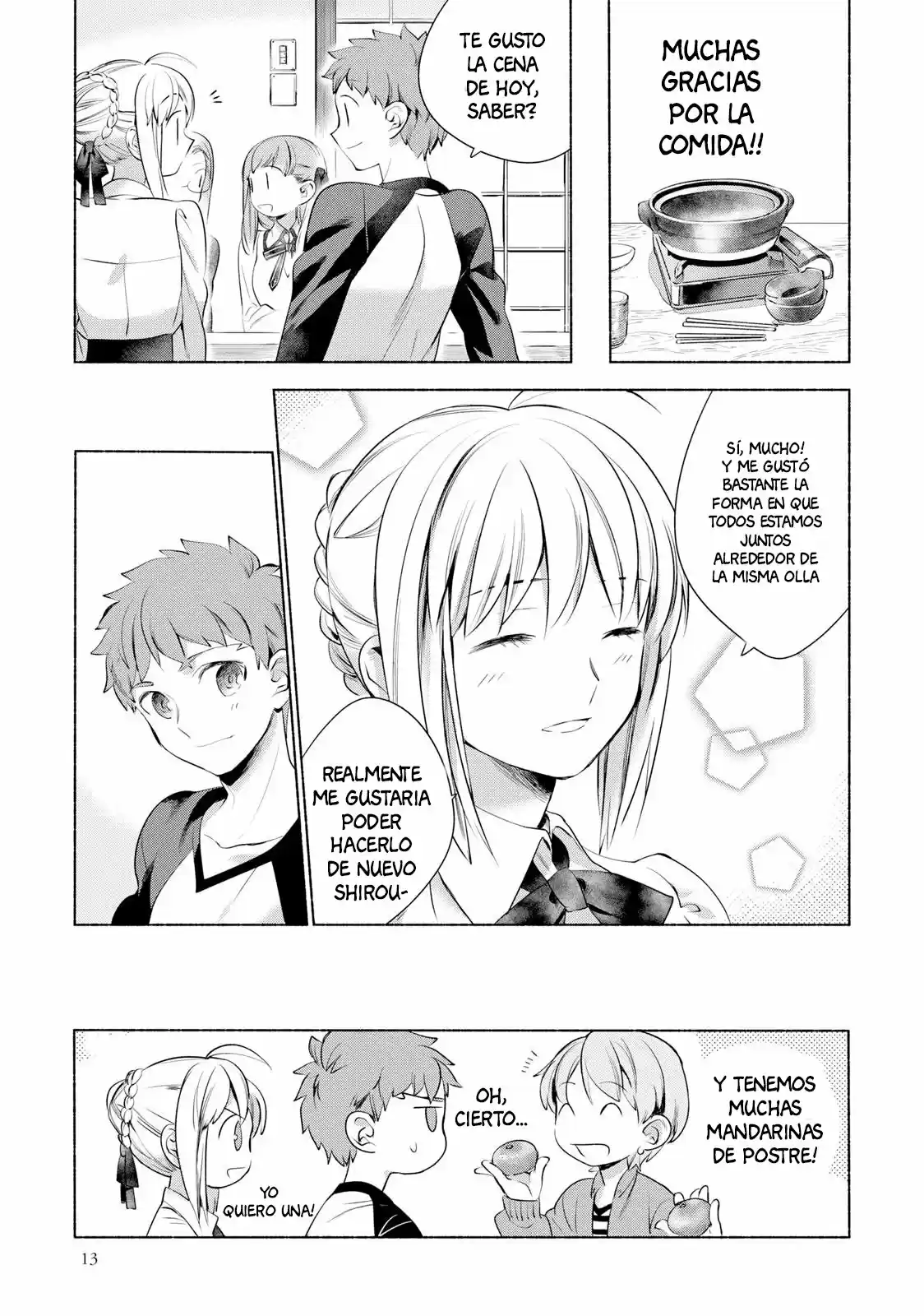 Emiya-san Chi No Kyō No Gohan - Capítulo 1 - Página 13 - LectorTMOo