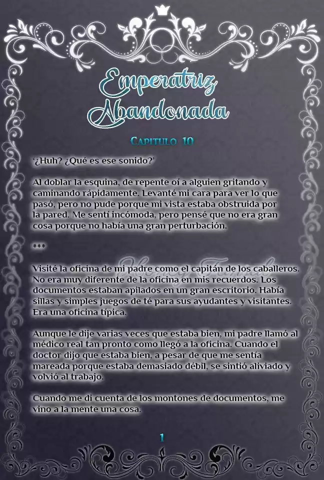 Emperatriz Abandonada (Novela) - Capítulo 10 - Página 4 - LectorTMOo