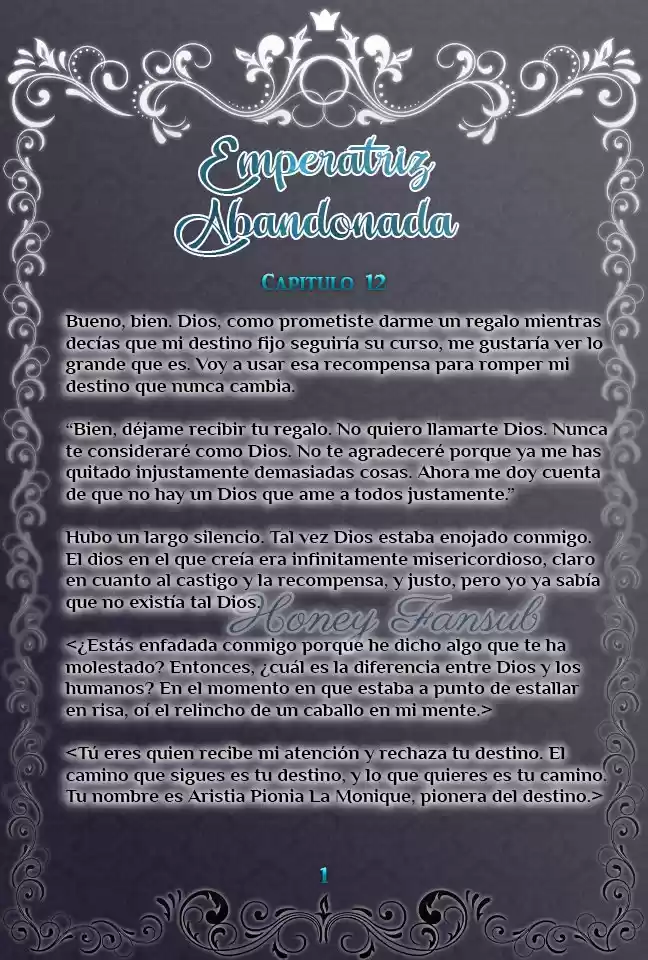 Emperatriz Abandonada (Novela) - Capítulo 12 - Página 4 - LectorTMOo