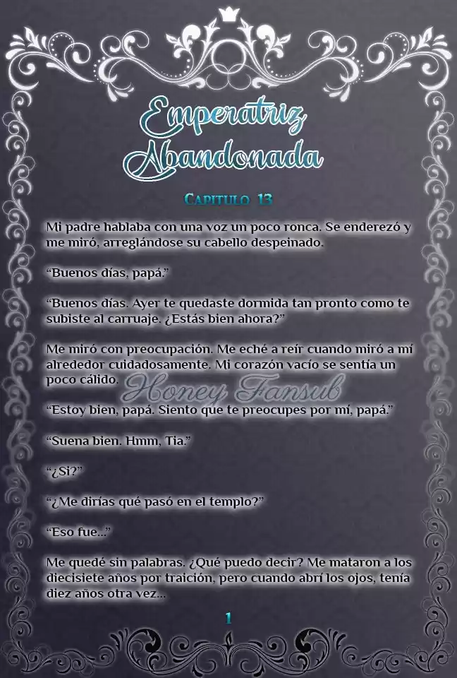 Emperatriz Abandonada (Novela) - Capítulo 13 - Página 4 - LectorTMOo