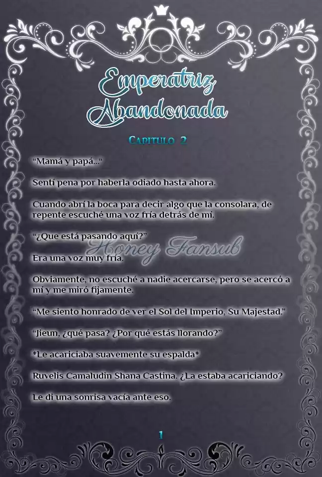 Emperatriz Abandonada (Novela) - Capítulo 2 - Página 4 - LectorTMOo