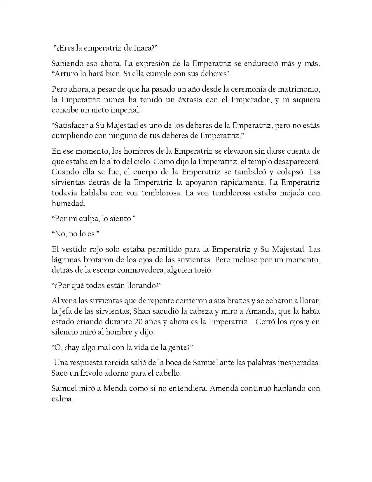Emperatriz Blanca Y Pura (Novela) - Capítulo 1 - Página 2 - LectorTMOo