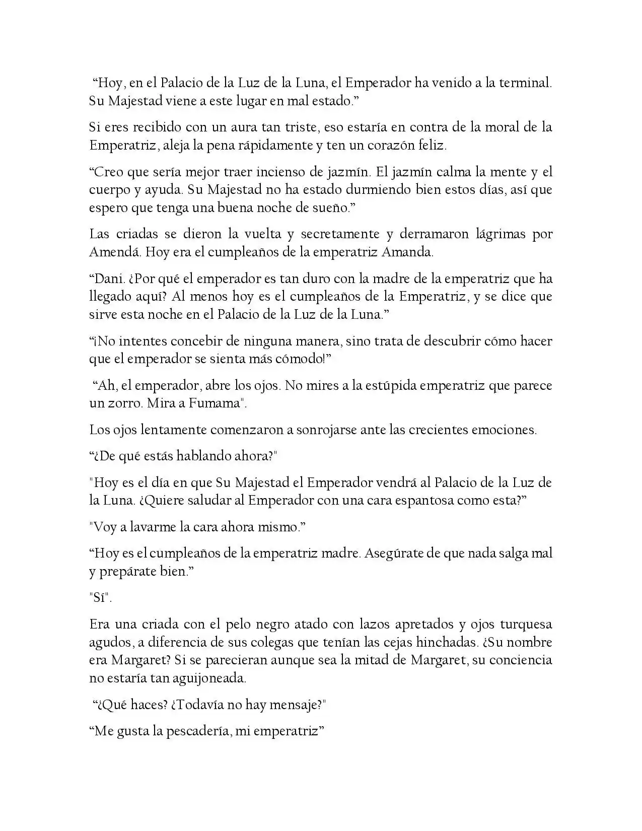 Emperatriz Blanca Y Pura (Novela) - Capítulo 2 - Página 2 - LectorTMOo