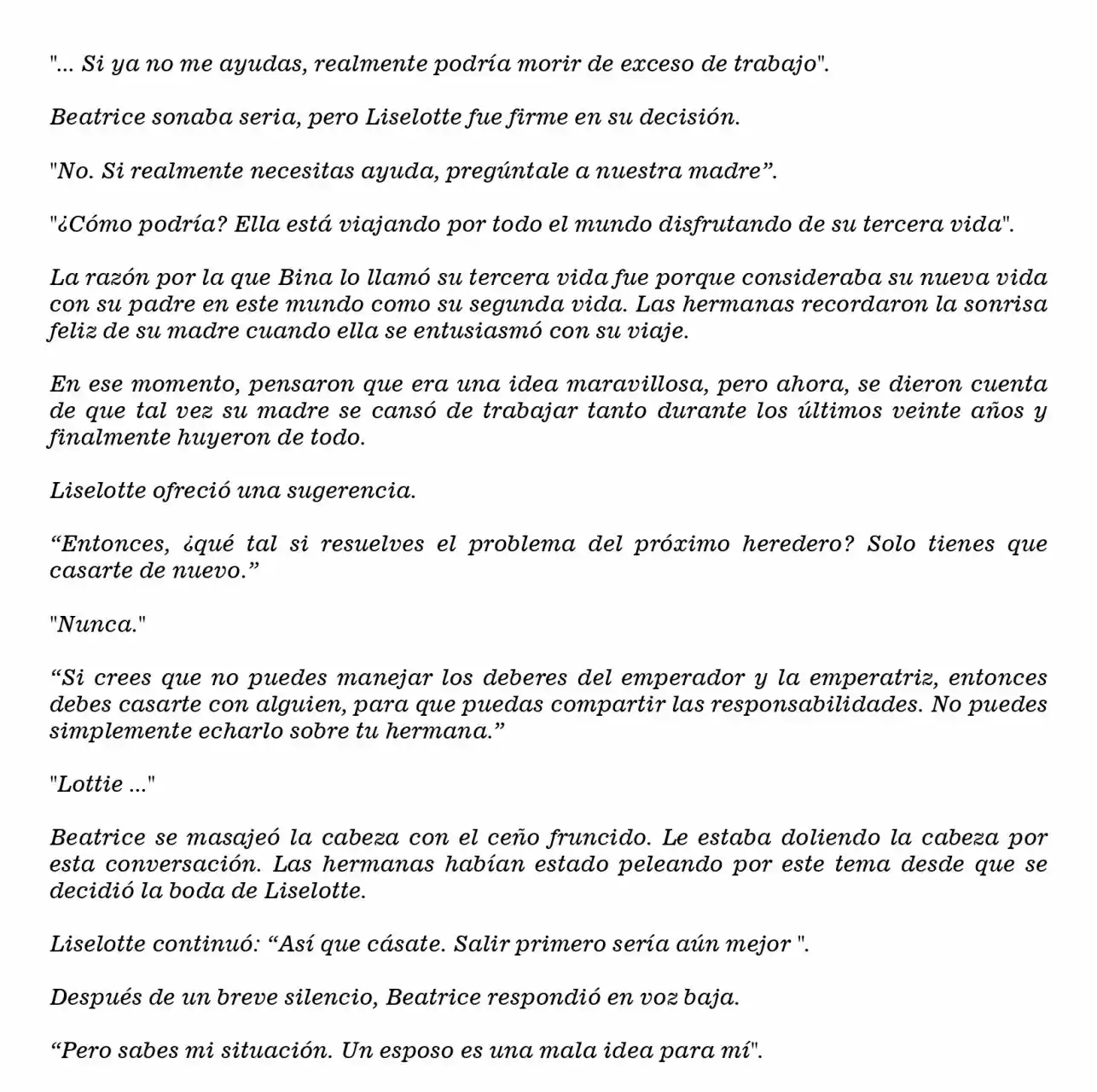 Emperatriz De Otro Mundo (Novela) - Capítulo 142 - Página 5 - LectorTMOo