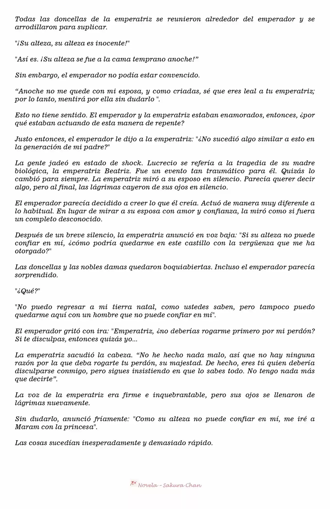 Emperatriz De Otro Mundo (Novela) - Capítulo 166 - Página 4 - LectorTMOo
