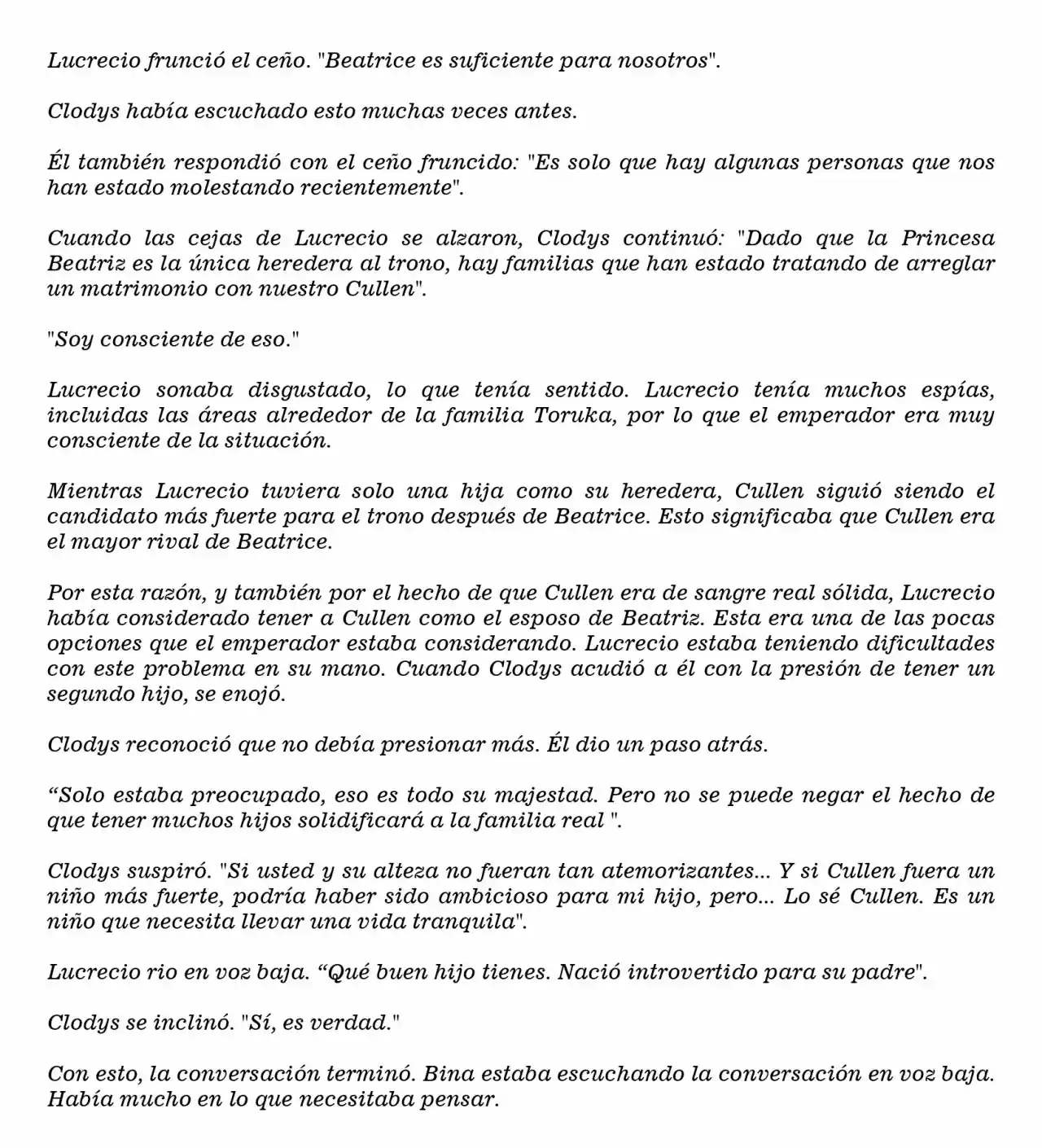 Emperatriz De Otro Mundo (Novela) - Capítulo 182 - Página 4 - LectorTMOo