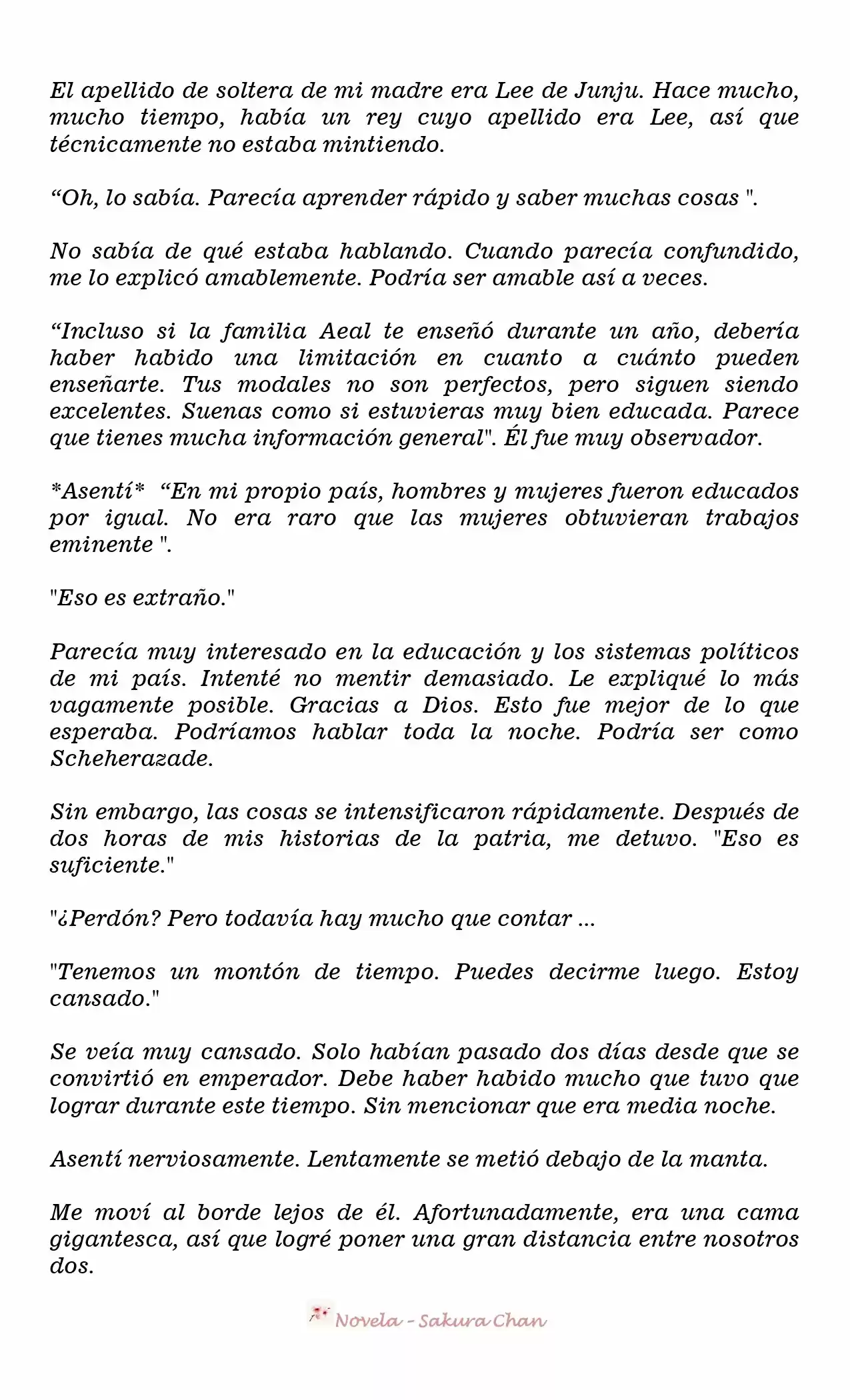 Emperatriz De Otro Mundo (Novela) - Capítulo 20 - Página 4 - LectorTMOo