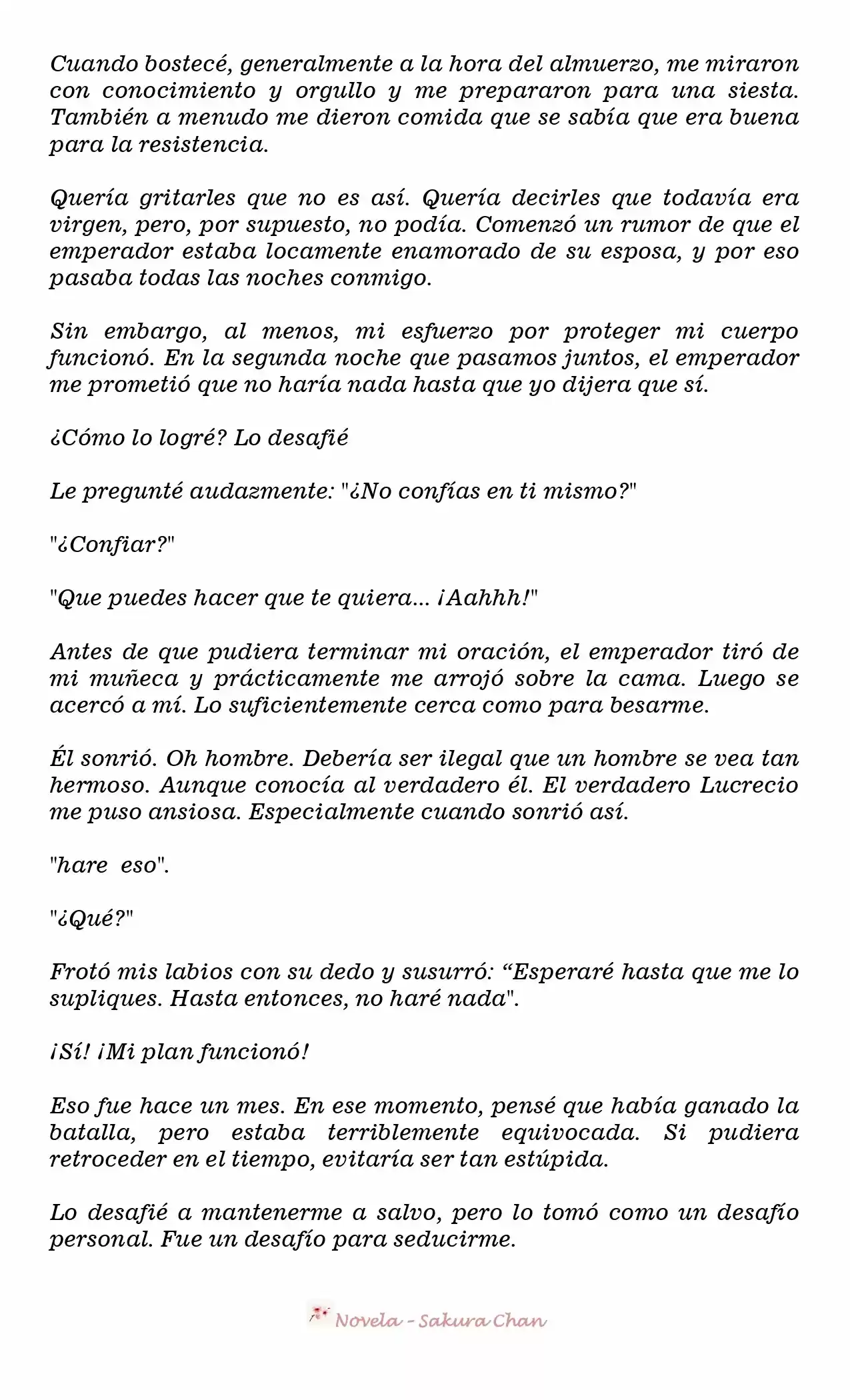 Emperatriz De Otro Mundo (Novela) - Capítulo 23 - Página 4 - LectorTMOo