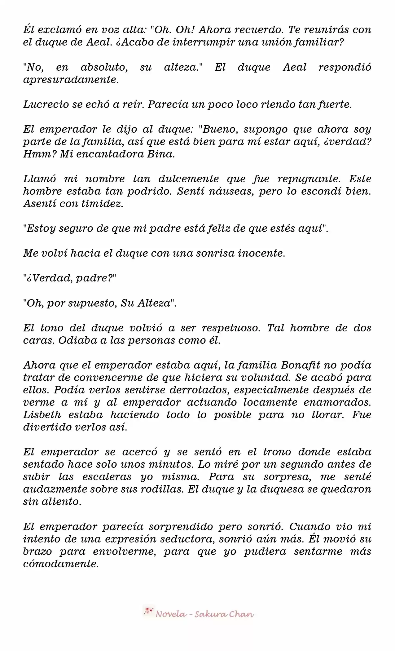 Emperatriz De Otro Mundo (Novela) - Capítulo 27 - Página 4 - LectorTMOo