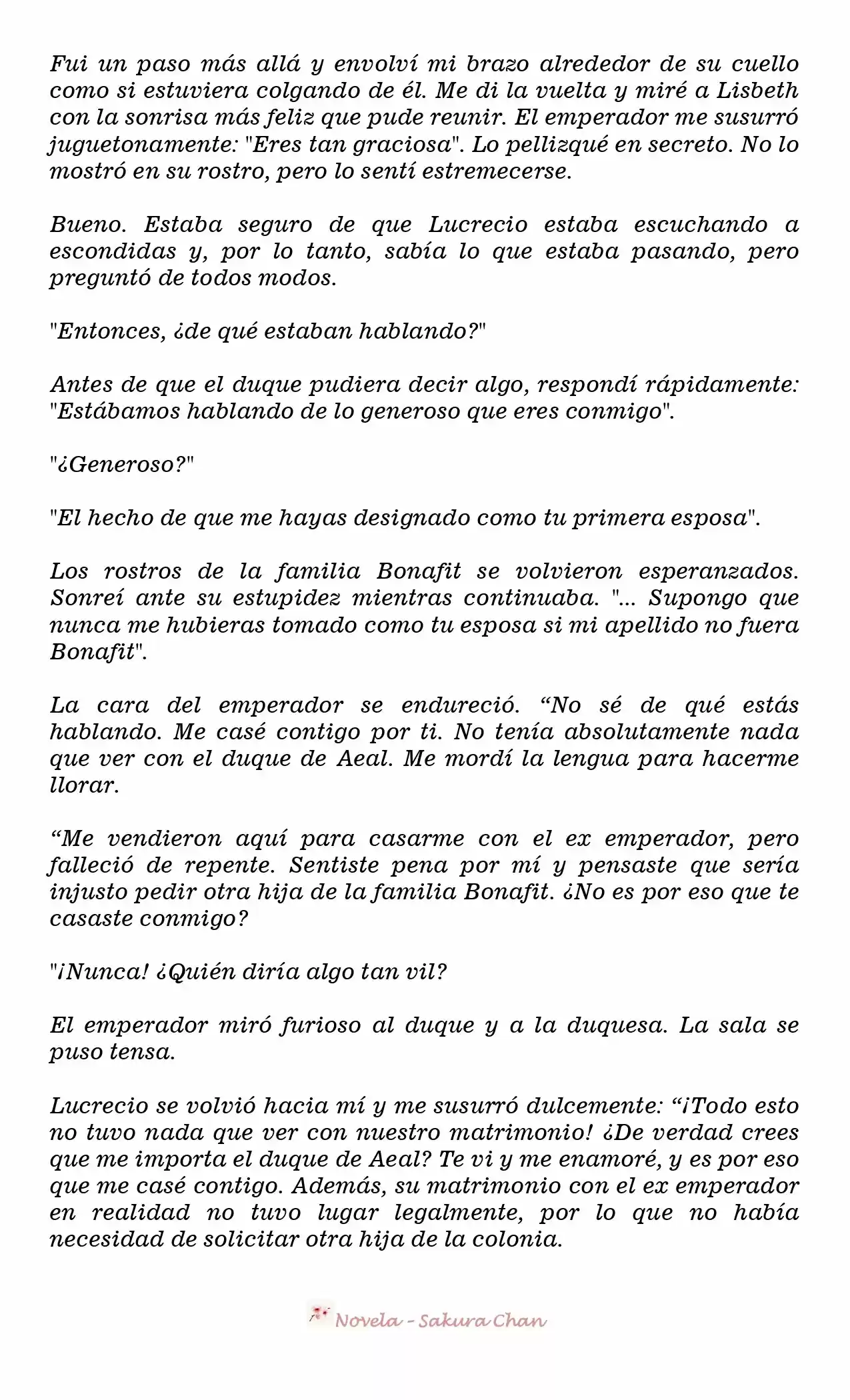 Emperatriz De Otro Mundo (Novela) - Capítulo 27 - Página 5 - LectorTMOo