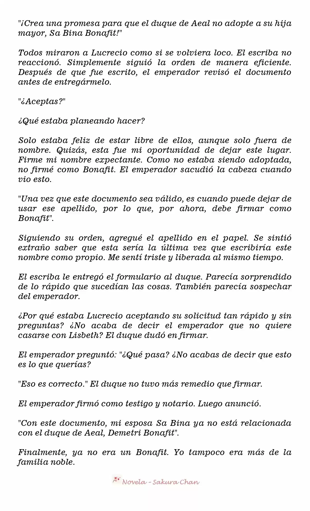 Emperatriz De Otro Mundo (Novela) - Capítulo 28 - Página 4 - LectorTMOo