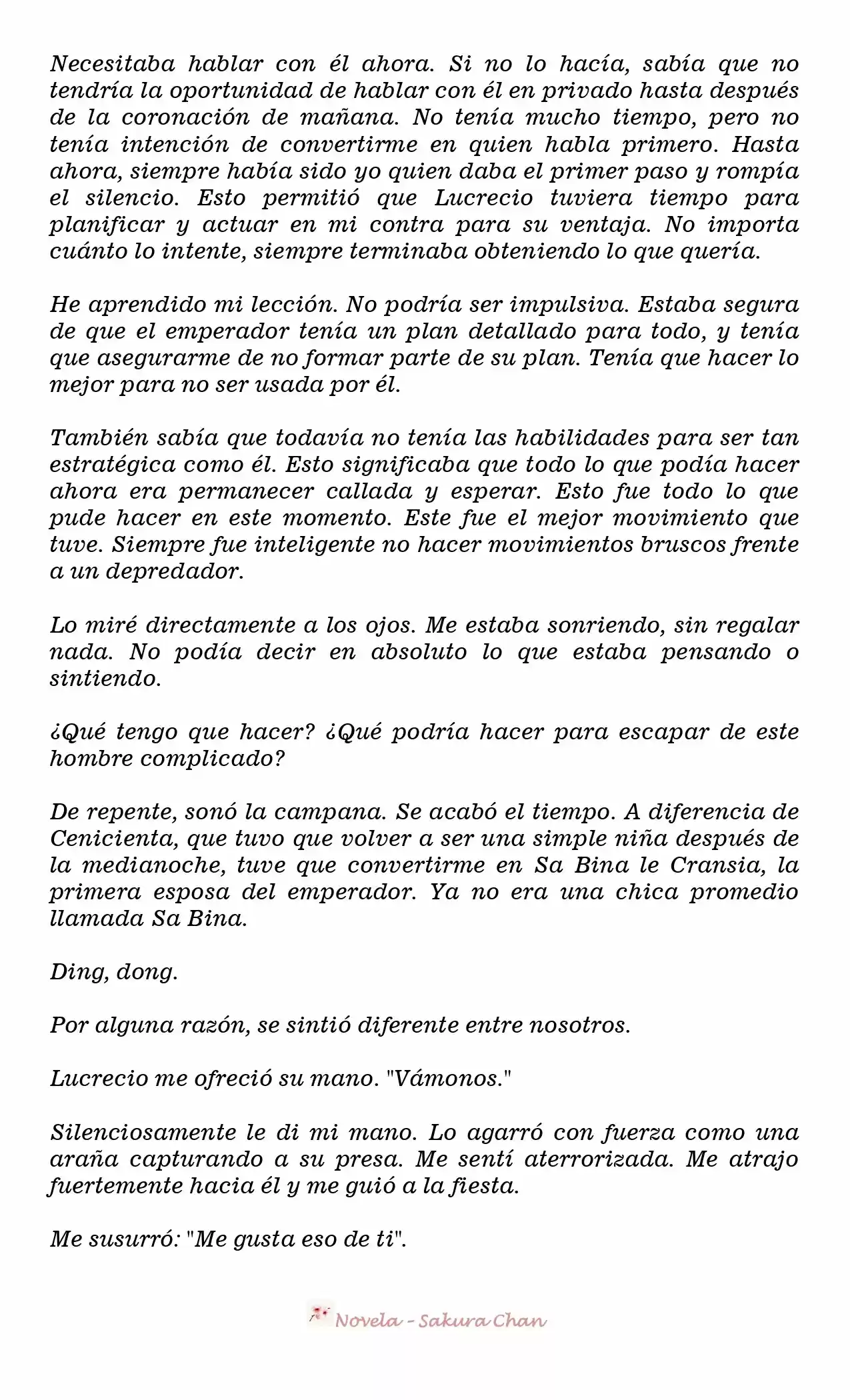 Emperatriz De Otro Mundo (Novela) - Capítulo 29 - Página 4 - LectorTMOo