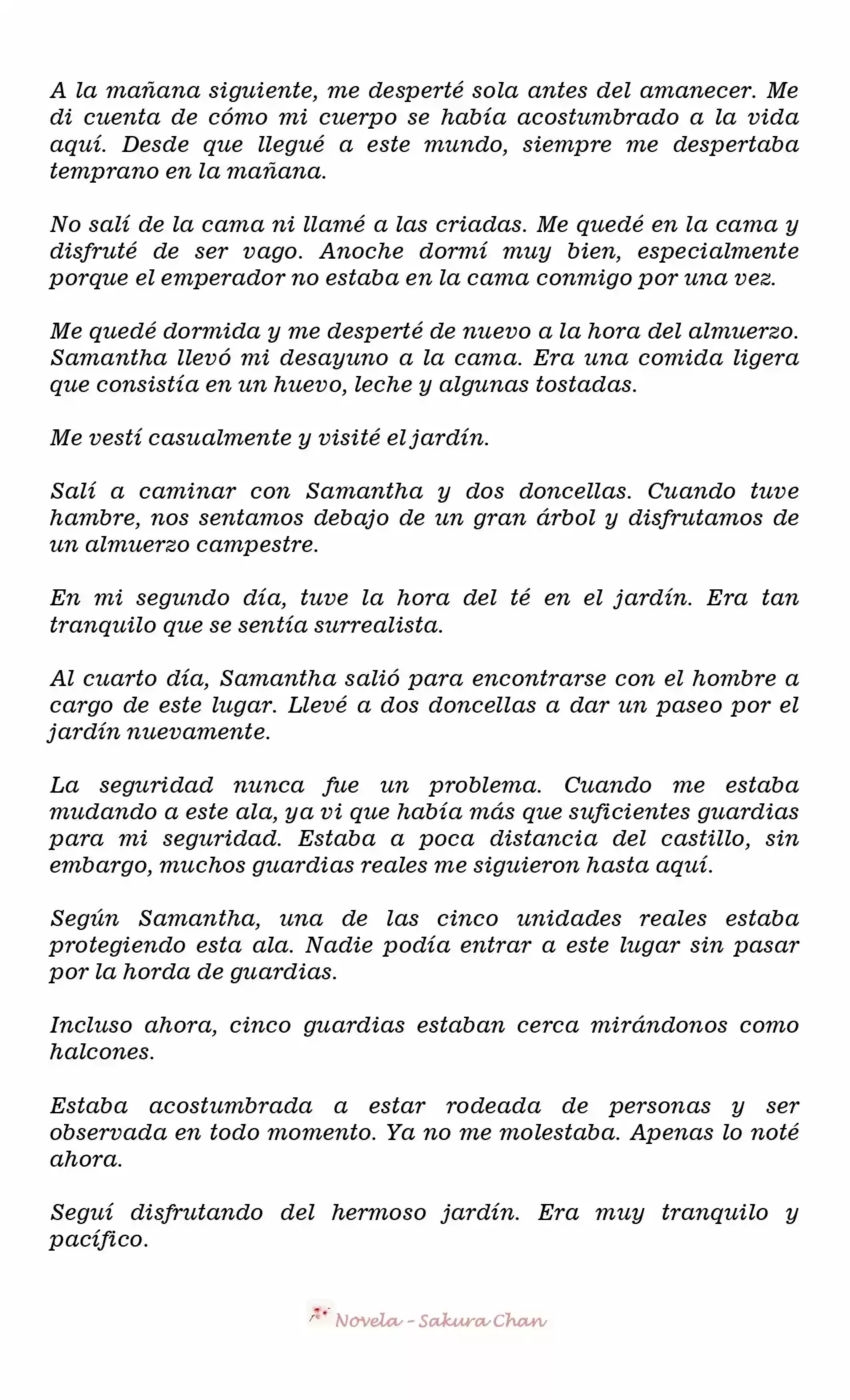 Emperatriz De Otro Mundo (Novela) - Capítulo 30 - Página 5 - LectorTMOo