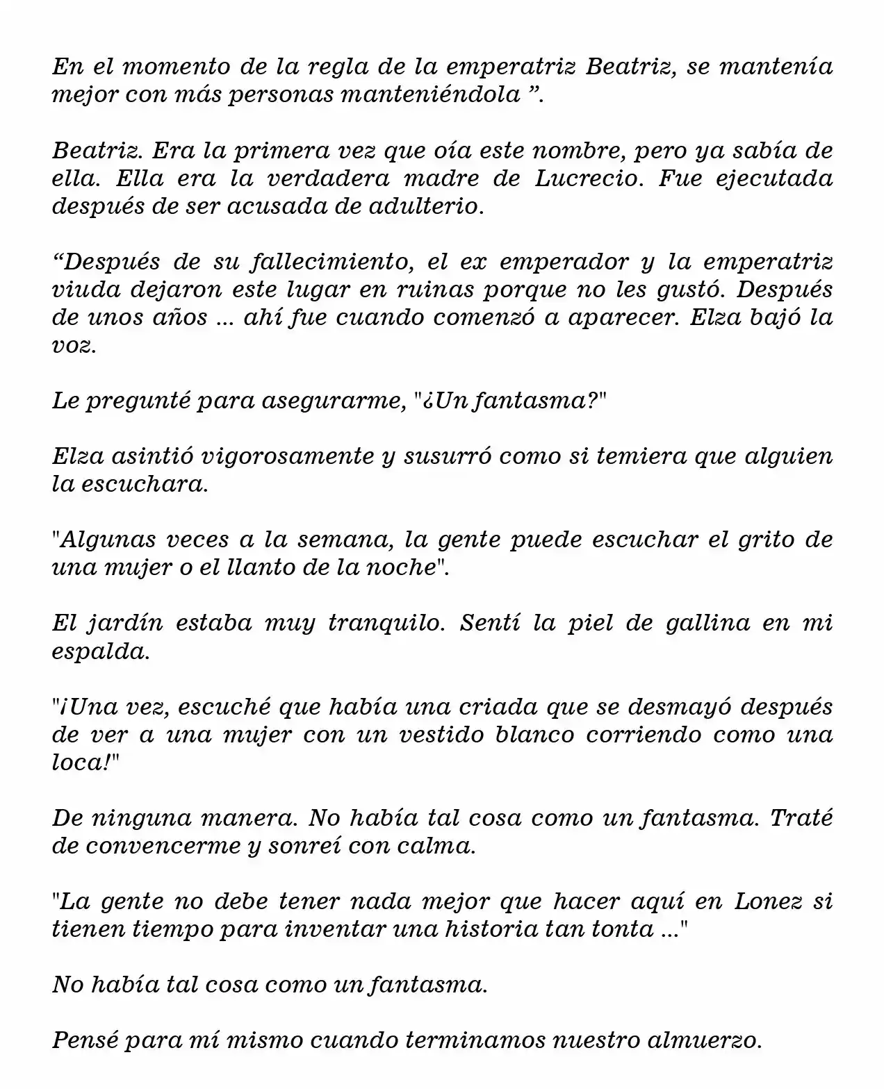 Emperatriz De Otro Mundo (Novela) - Capítulo 31 - Página 5 - LectorTMOo