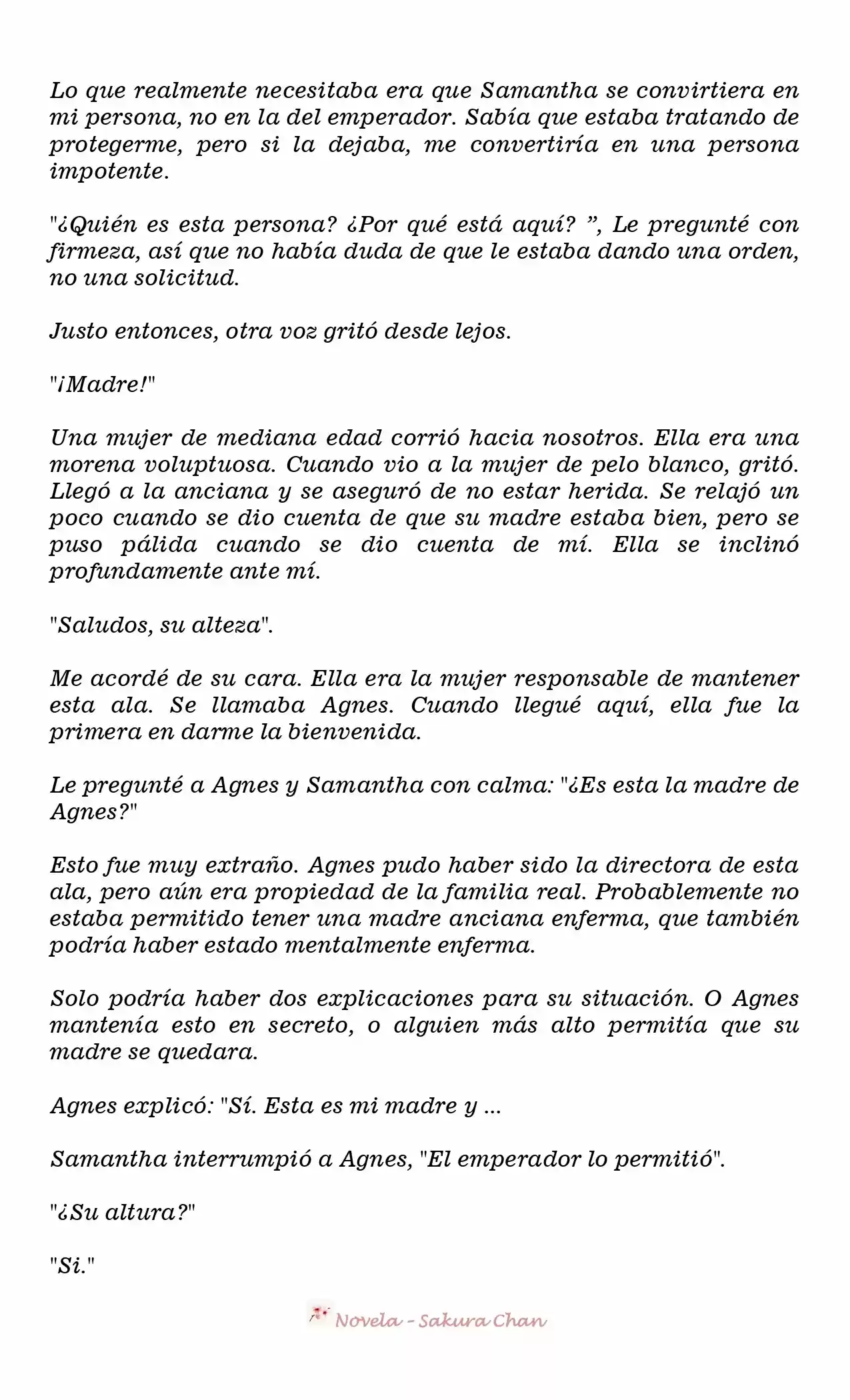 Emperatriz De Otro Mundo (Novela) - Capítulo 33 - Página 4 - LectorTMOo