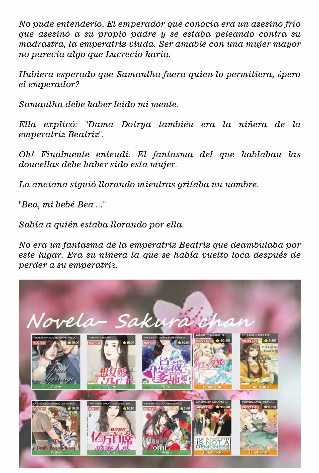 Emperatriz De Otro Mundo (Novela) - Capítulo 33 - Página 5 - LectorTMOo