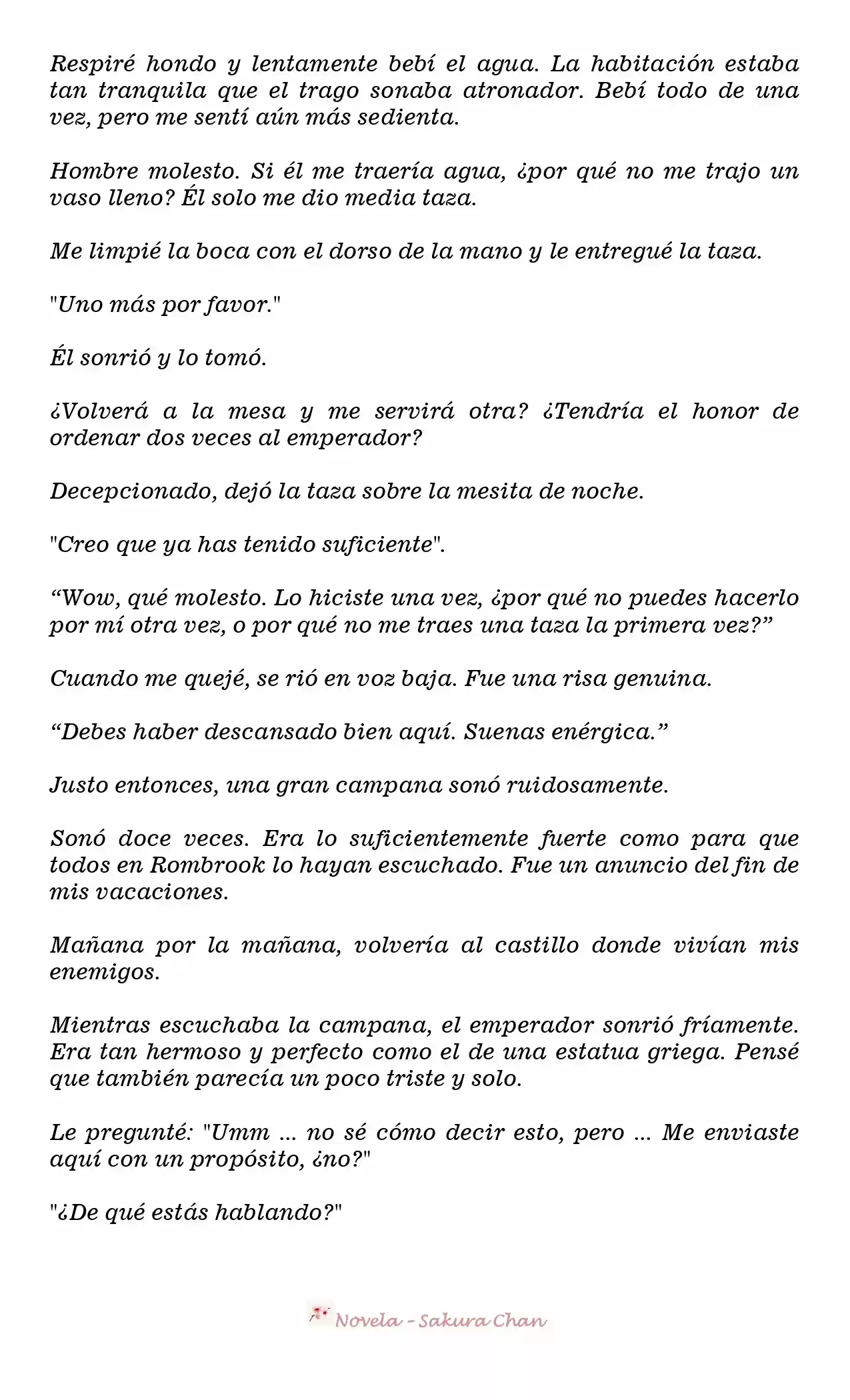 Emperatriz De Otro Mundo (Novela) - Capítulo 35 - Página 4 - LectorTMOo