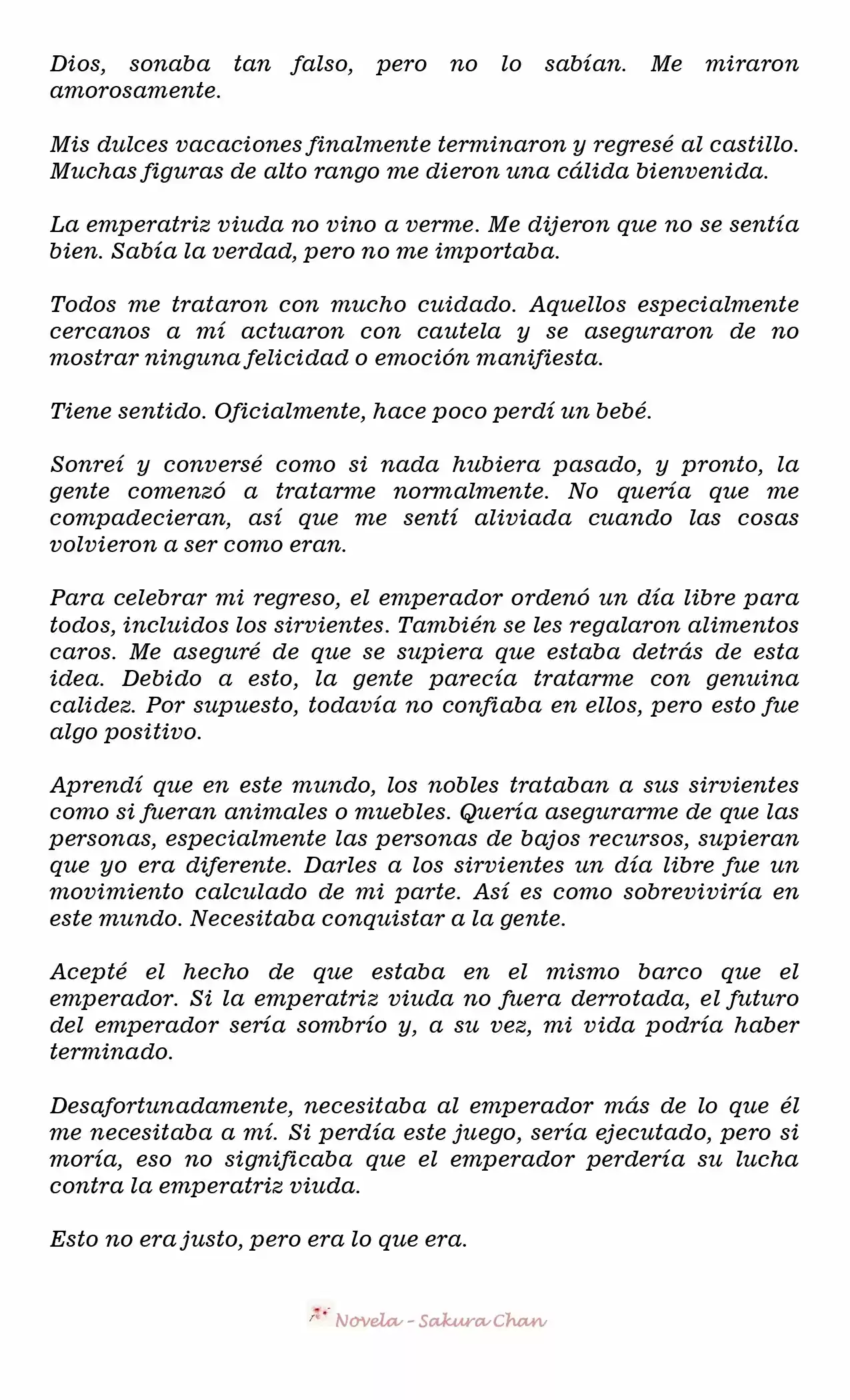 Emperatriz De Otro Mundo (Novela) - Capítulo 38 - Página 6 - LectorTMOo