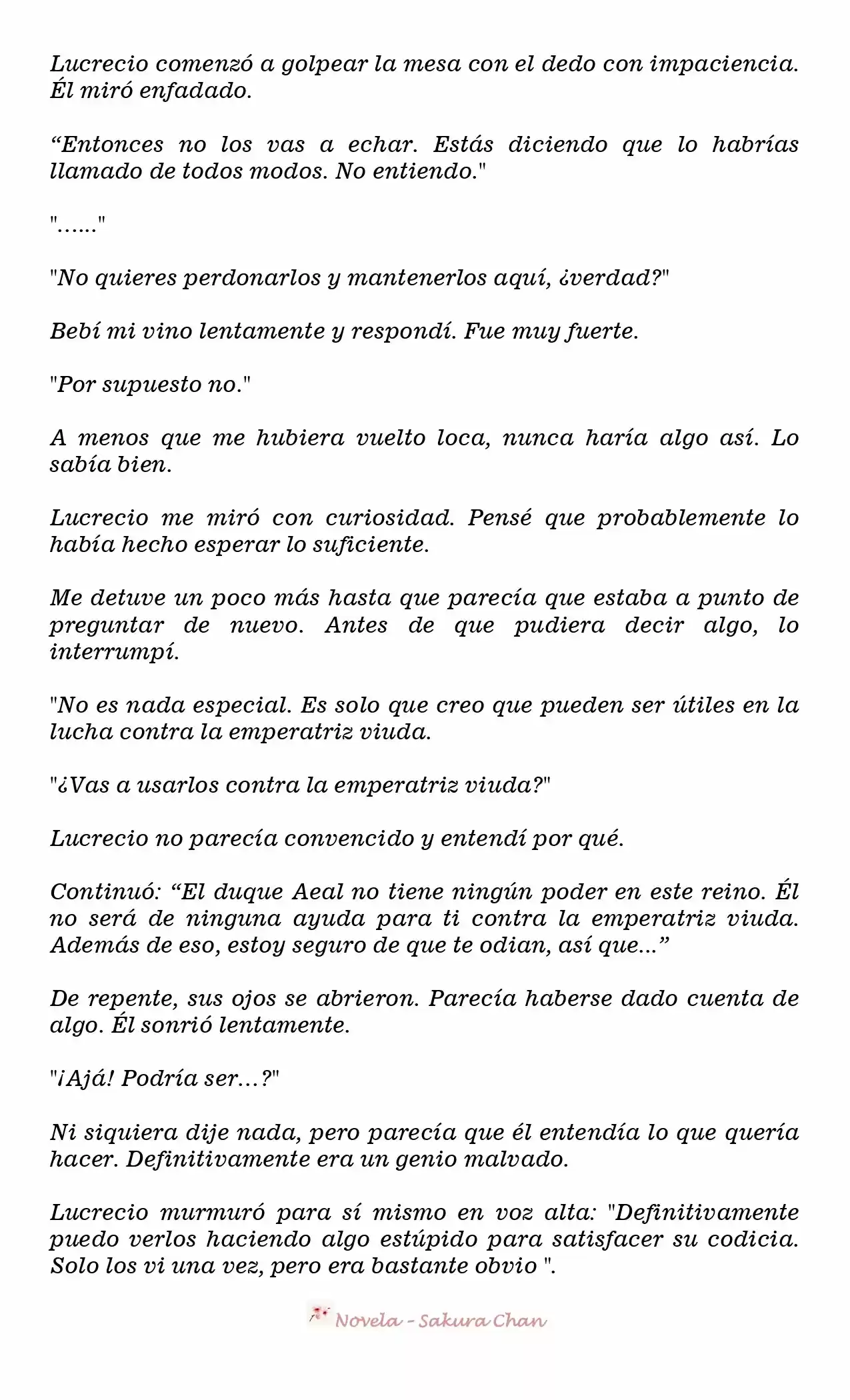 Emperatriz De Otro Mundo (Novela) - Capítulo 39 - Página 6 - LectorTMOo