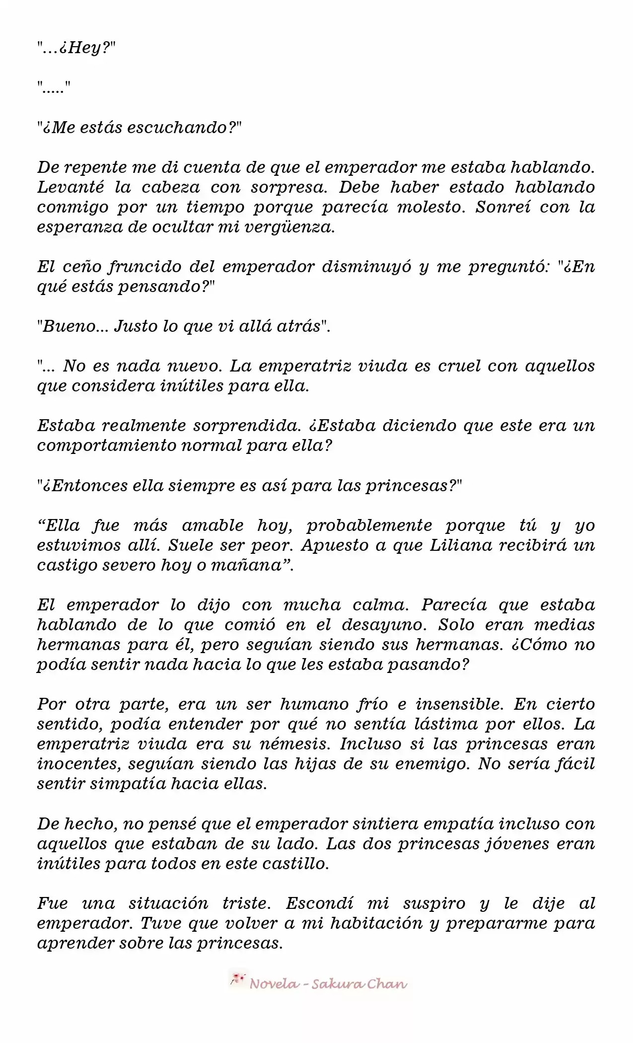 Emperatriz De Otro Mundo (Novela) - Capítulo 45 - Página 4 - LectorTMOo