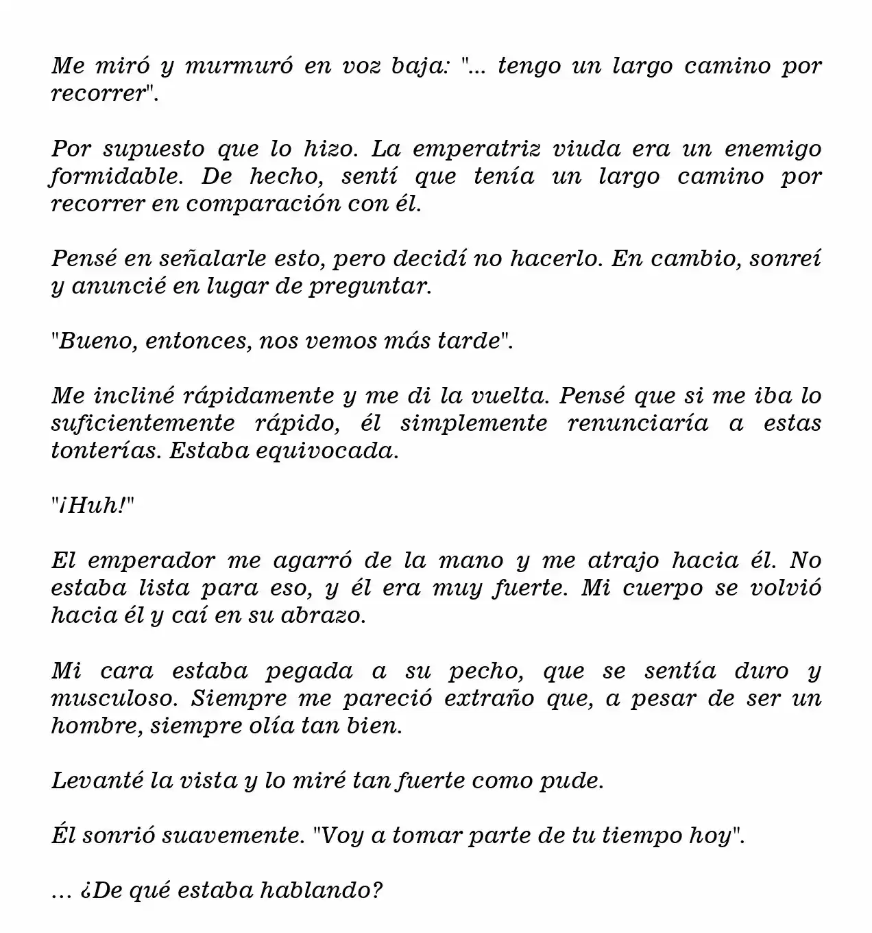 Emperatriz De Otro Mundo (Novela) - Capítulo 45 - Página 6 - LectorTMOo