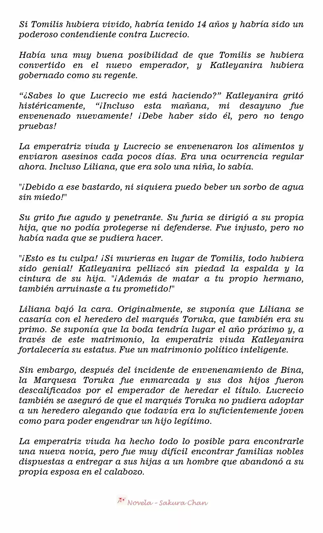 Emperatriz De Otro Mundo (Novela) - Capítulo 49 - Página 6 - LectorTMOo