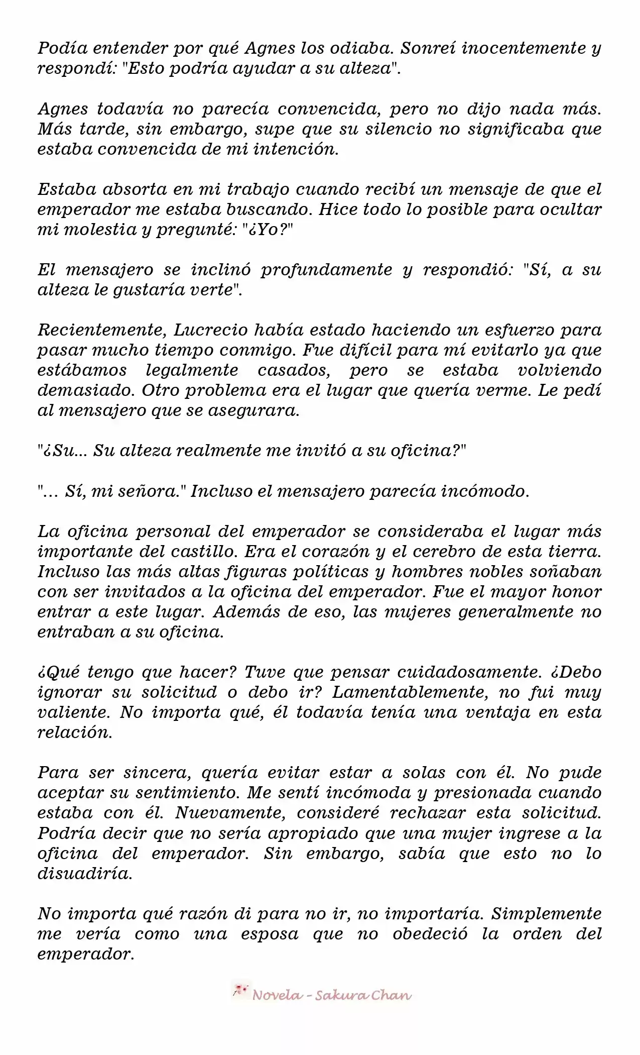Emperatriz De Otro Mundo (Novela) - Capítulo 53 - Página 4 - LectorTMOo