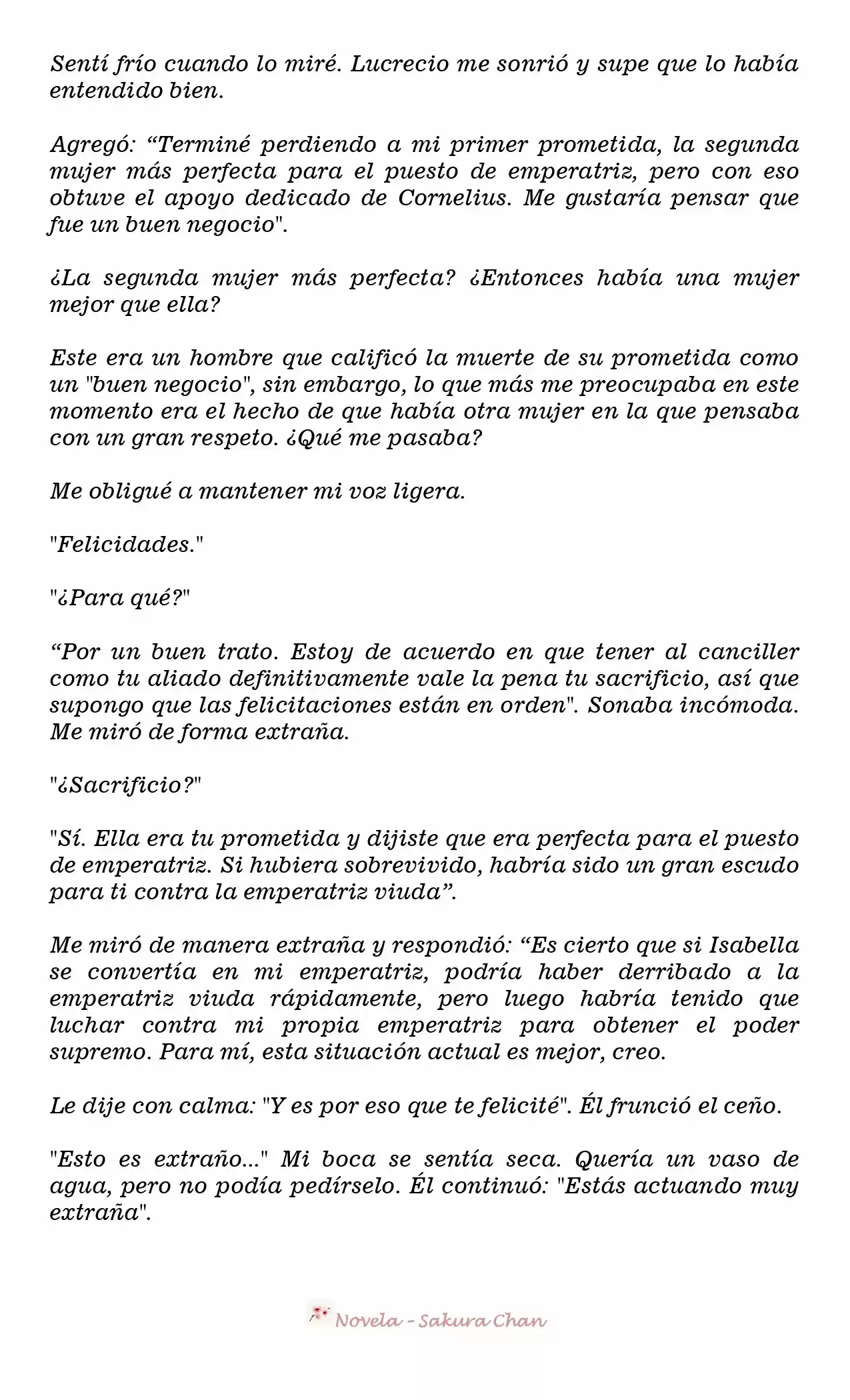 Emperatriz De Otro Mundo (Novela) - Capítulo 56 - Página 4 - LectorTMOo