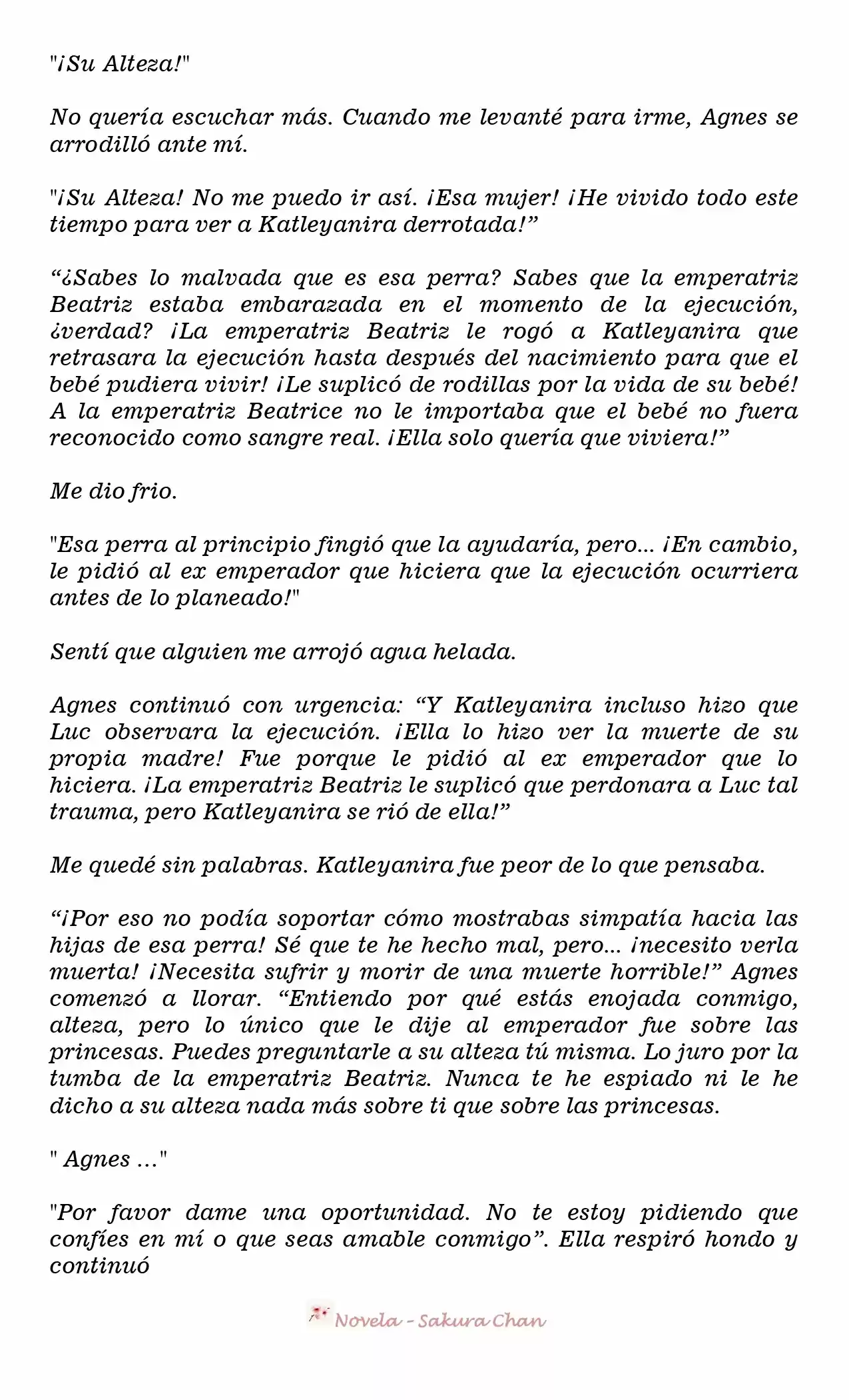 Emperatriz De Otro Mundo (Novela) - Capítulo 59 - Página 5 - LectorTMOo