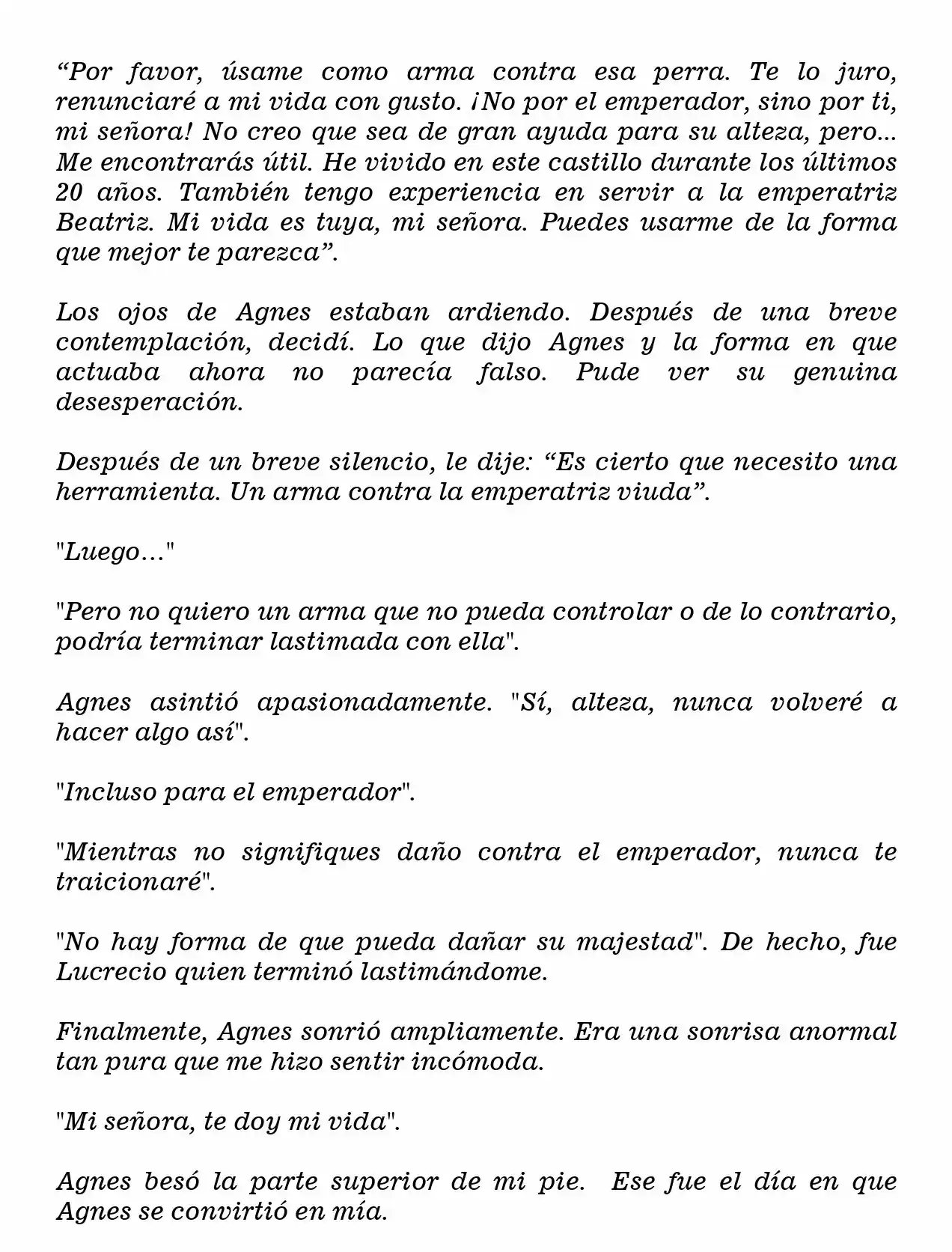Emperatriz De Otro Mundo (Novela) - Capítulo 59 - Página 6 - LectorTMOo