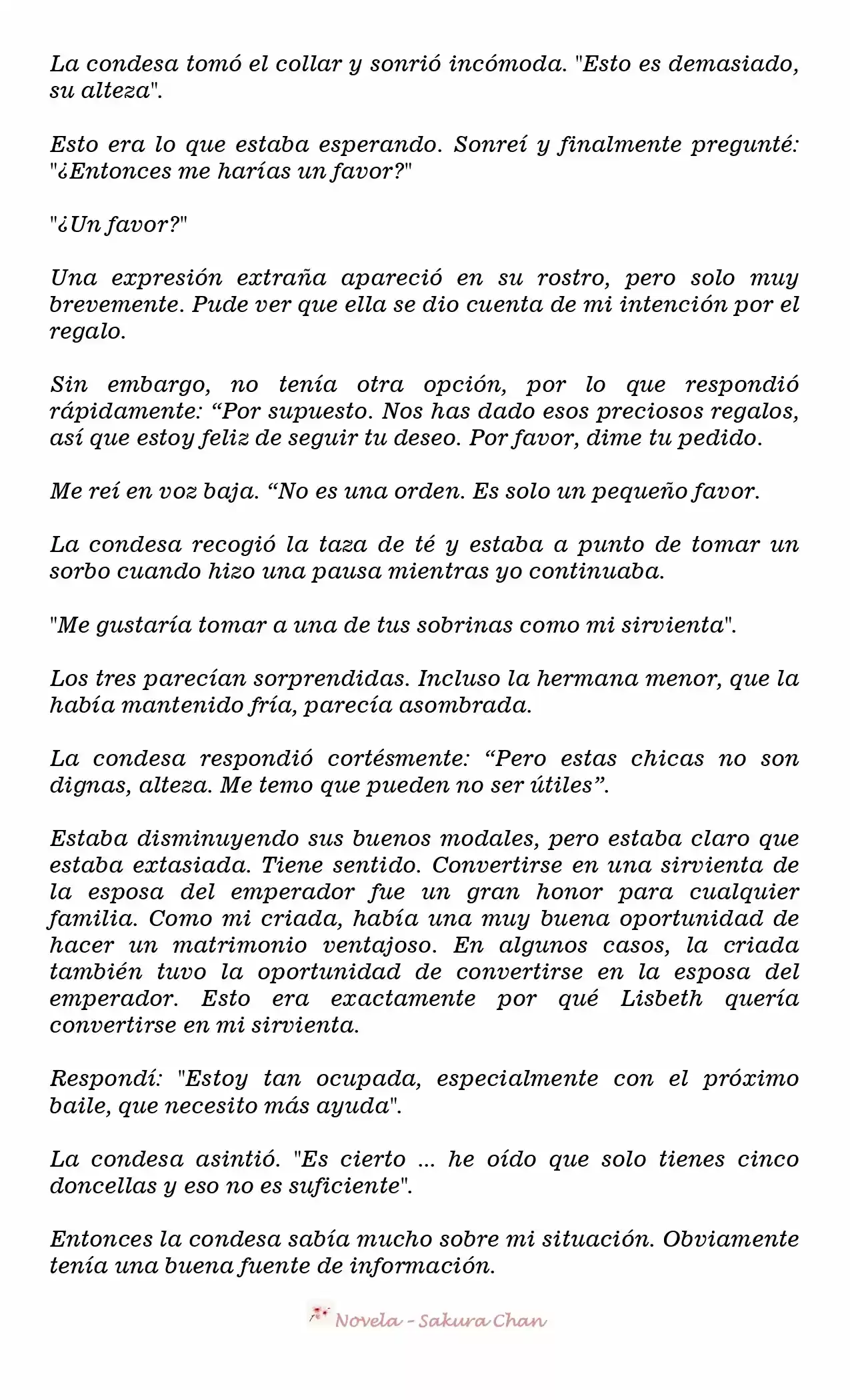 Emperatriz De Otro Mundo (Novela) - Capítulo 62 - Página 6 - LectorTMOo