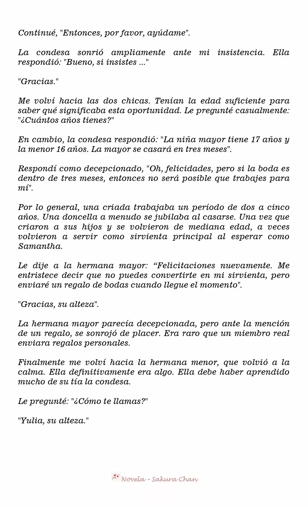 Emperatriz De Otro Mundo (Novela) - Capítulo 62 - Página 7 - LectorTMOo