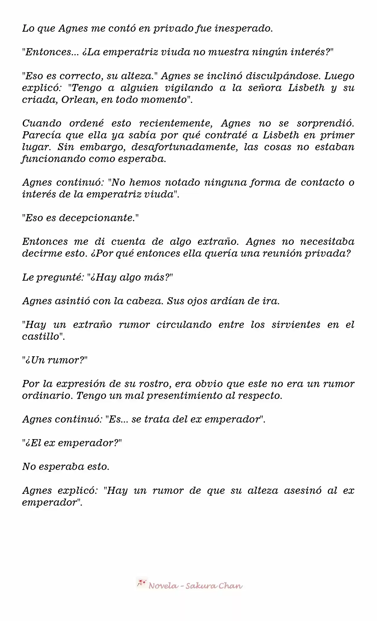 Emperatriz De Otro Mundo (Novela) - Capítulo 64 - Página 6 - LectorTMOo