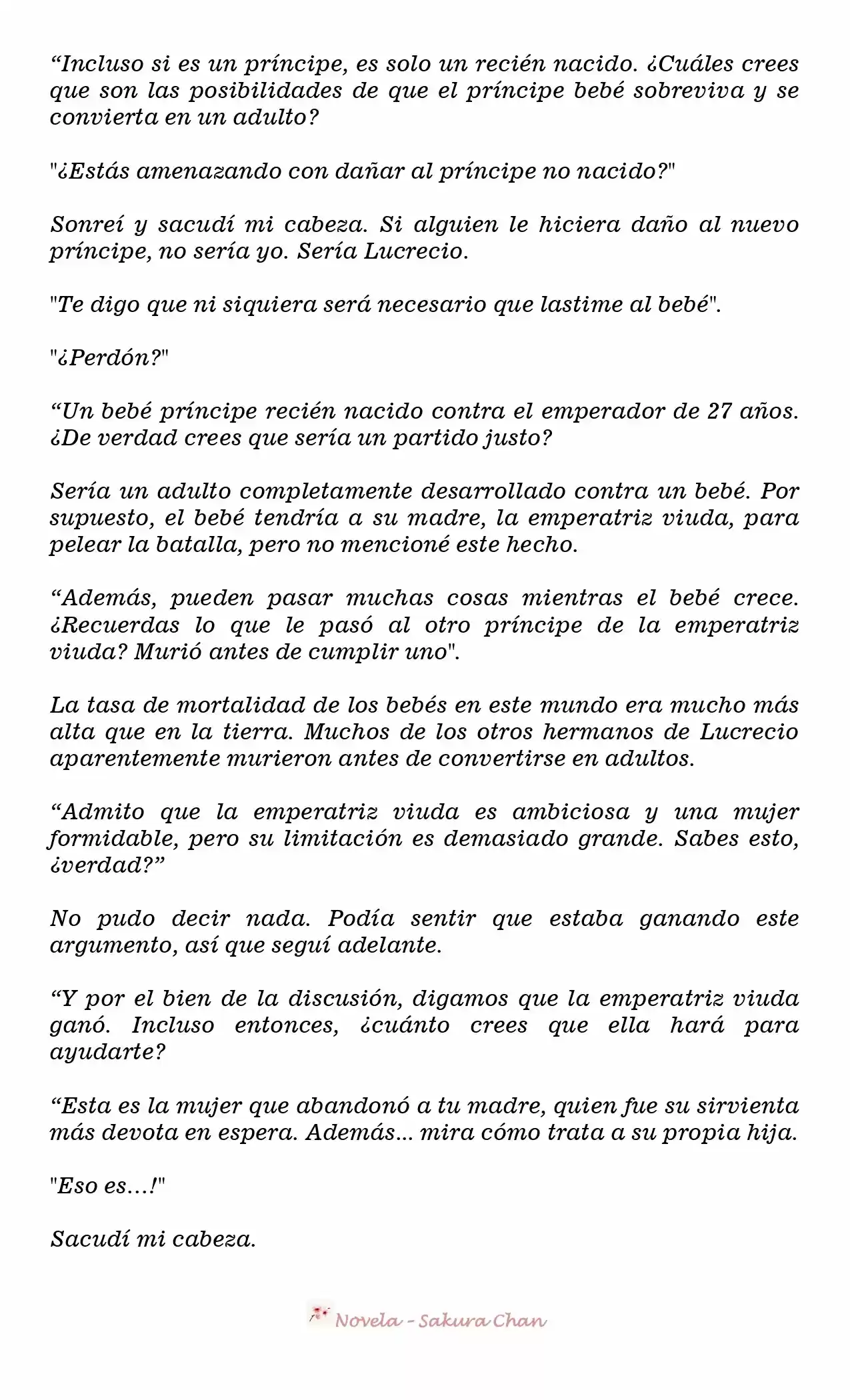 Emperatriz De Otro Mundo (Novela) - Capítulo 71 - Página 5 - LectorTMOo