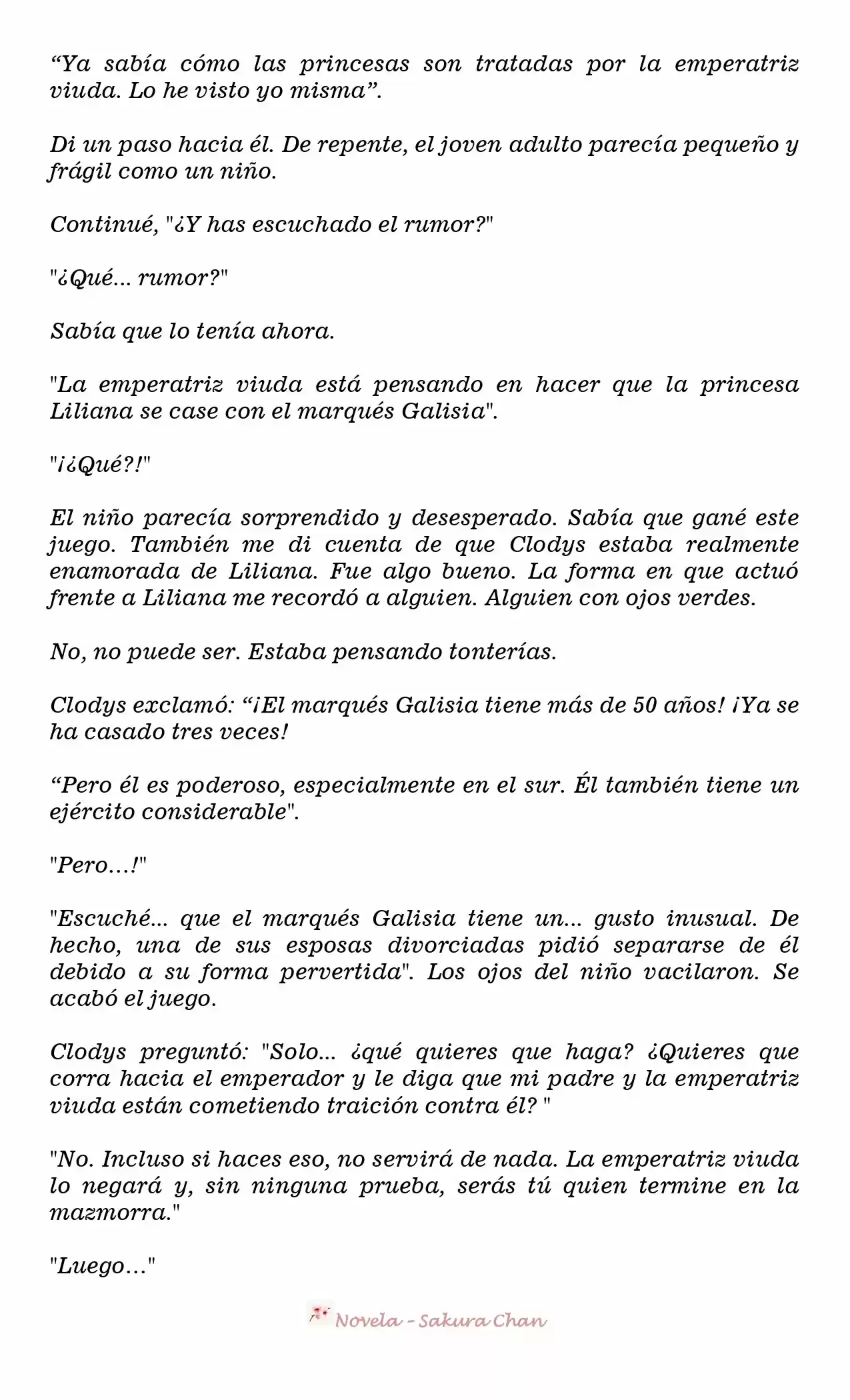 Emperatriz De Otro Mundo (Novela) - Capítulo 71 - Página 6 - LectorTMOo