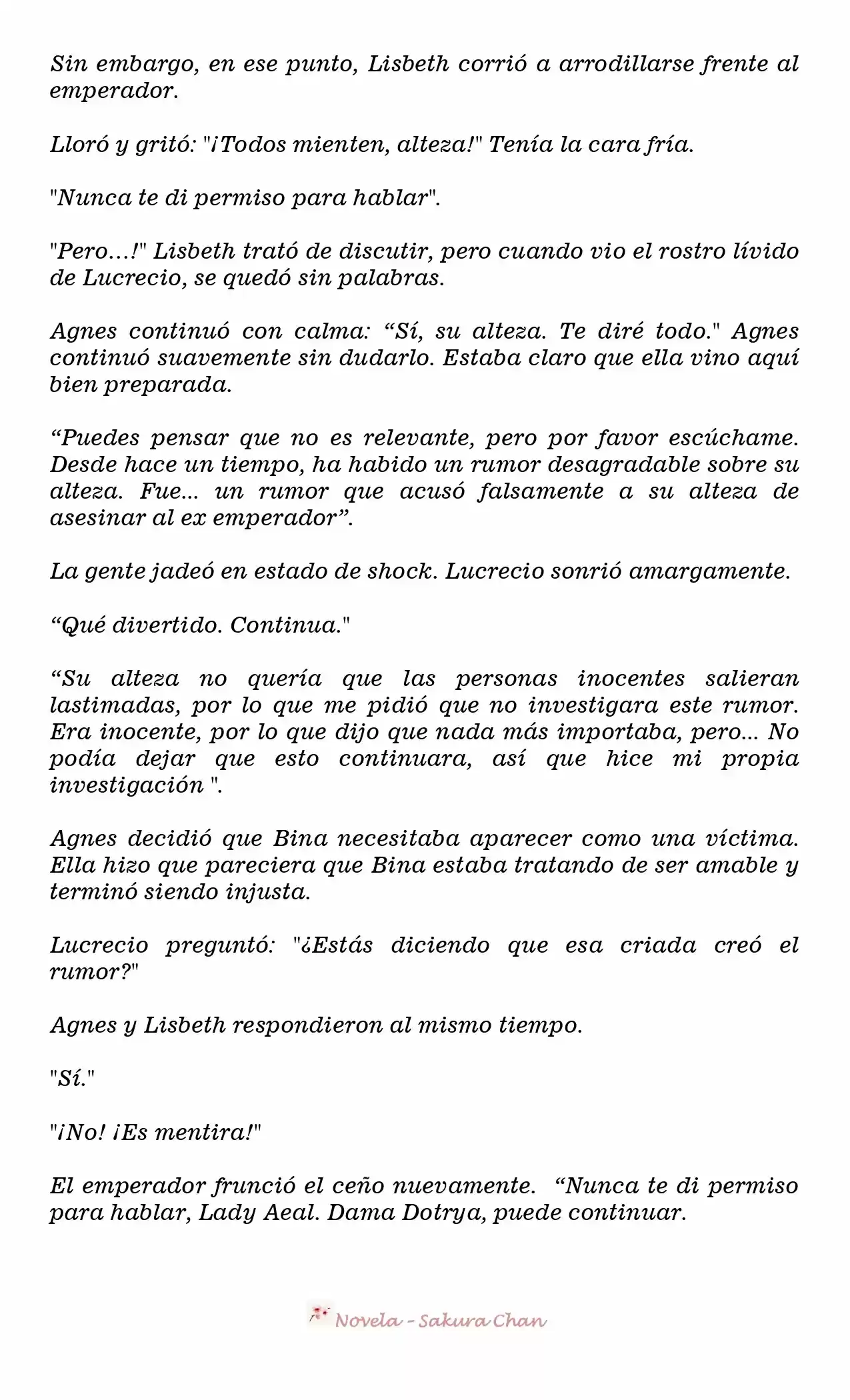 Emperatriz De Otro Mundo (Novela) - Capítulo 76 - Página 5 - LectorTMOo