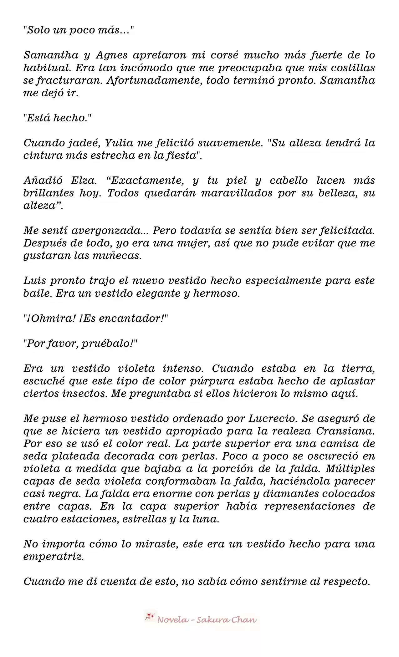Emperatriz De Otro Mundo (Novela) - Capítulo 80 - Página 5 - LectorTMOo