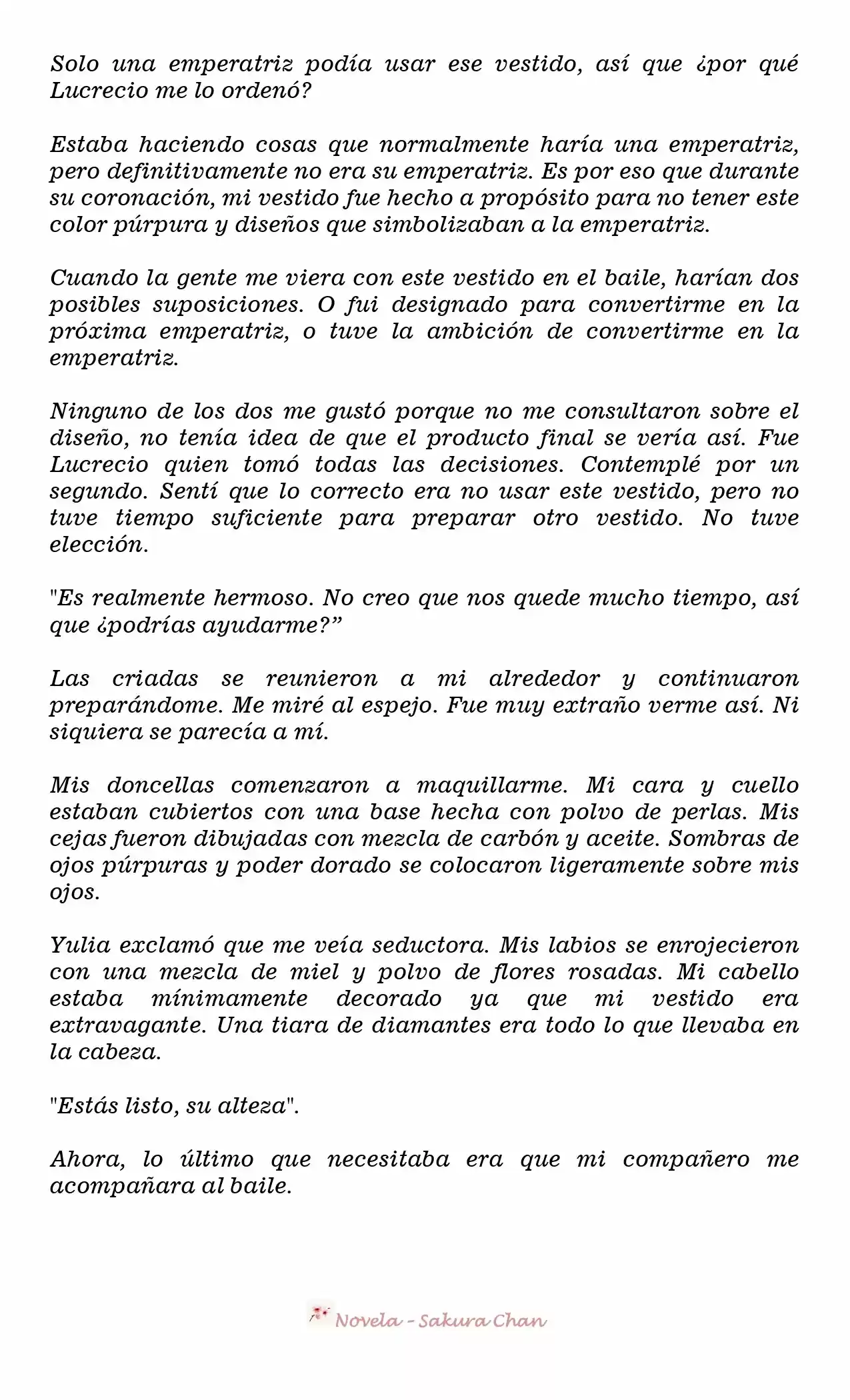 Emperatriz De Otro Mundo (Novela) - Capítulo 80 - Página 6 - LectorTMOo