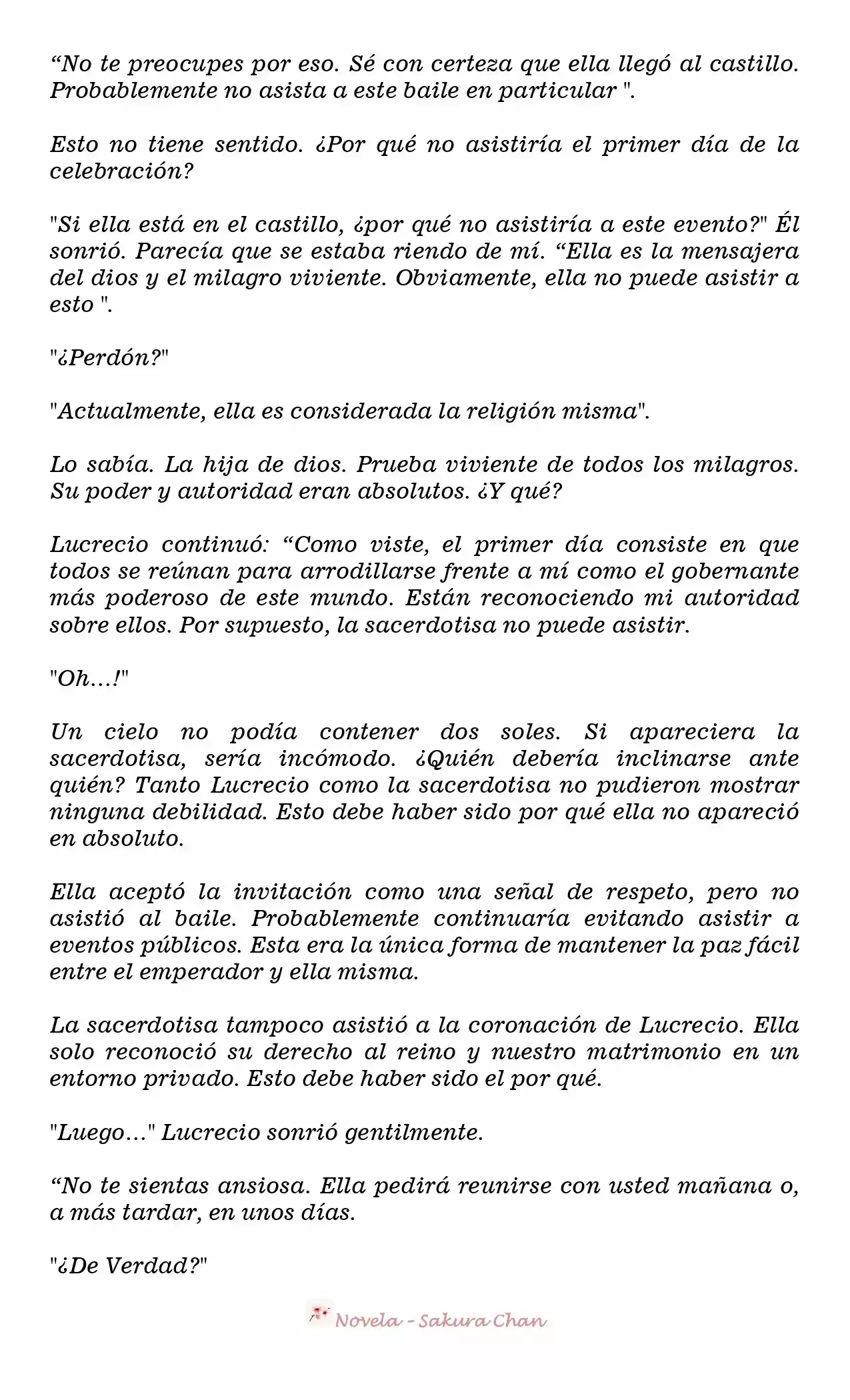Emperatriz De Otro Mundo (Novela) - Capítulo 83 - Página 6 - LectorTMOo