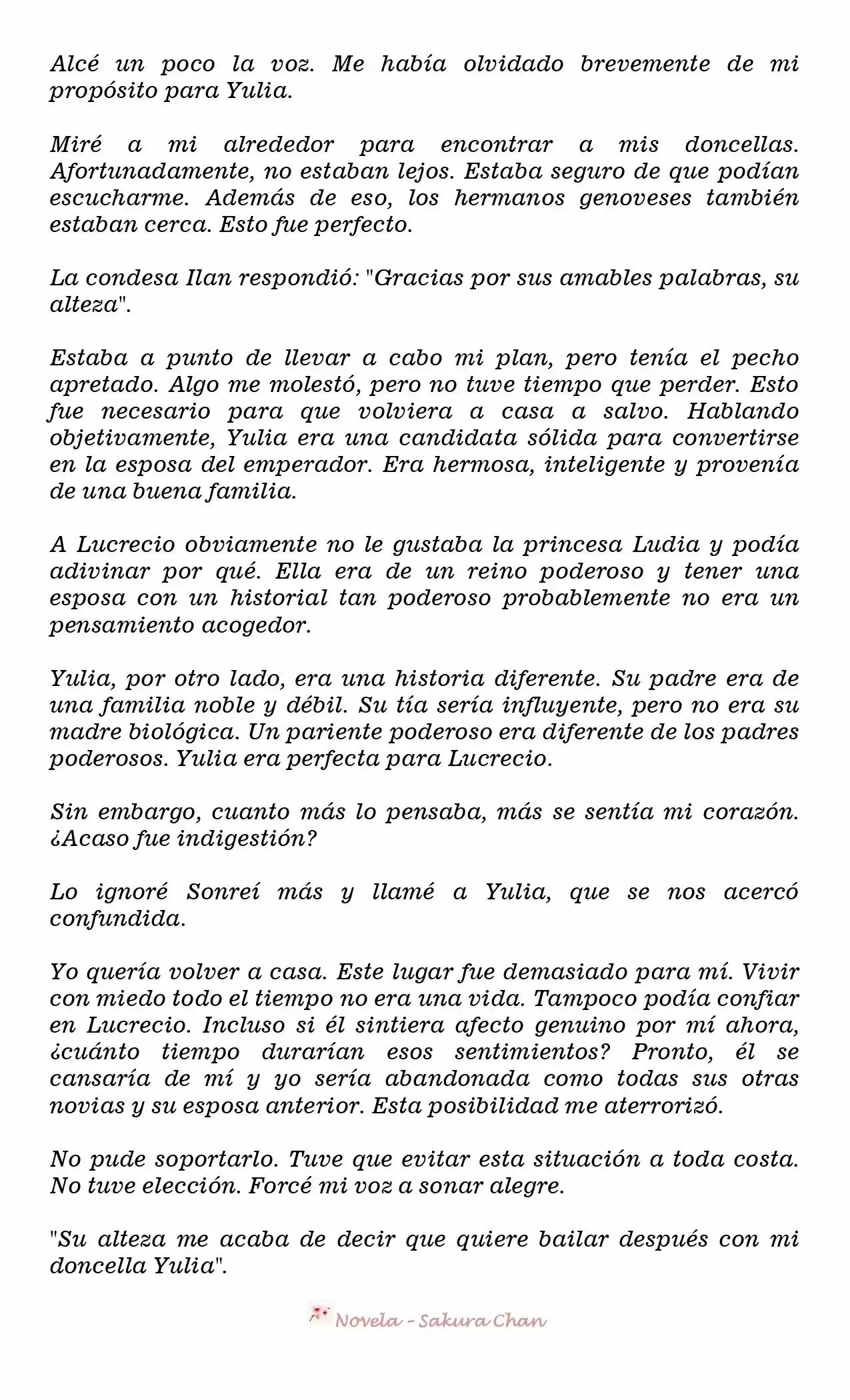 Emperatriz De Otro Mundo (Novela) - Capítulo 84 - Página 6 - LectorTMOo