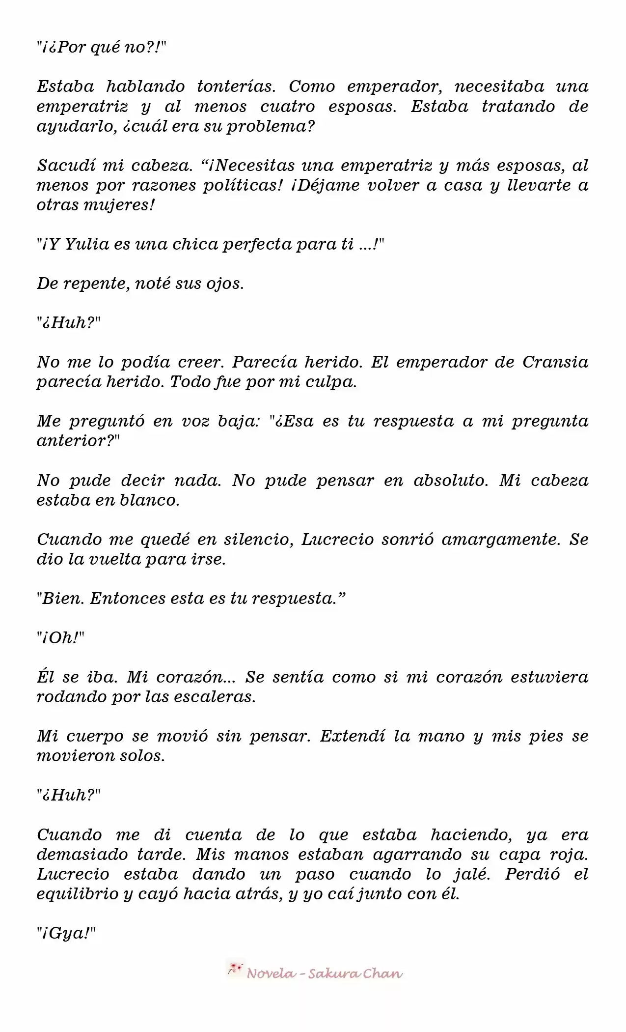 Emperatriz De Otro Mundo (Novela) - Capítulo 85 - Página 6 - LectorTMOo