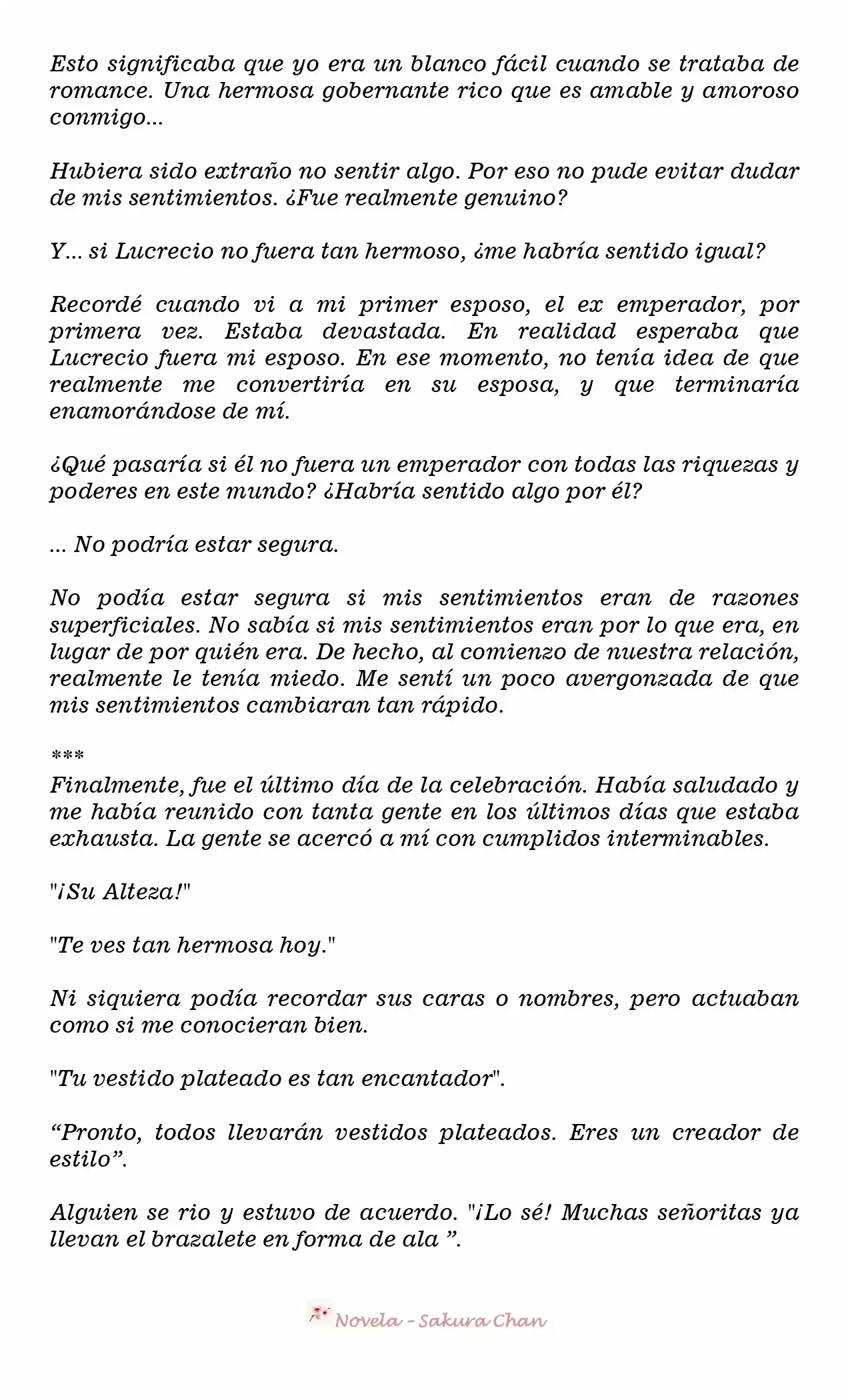 Emperatriz De Otro Mundo (Novela) - Capítulo 95 - Página 5 - LectorTMOo