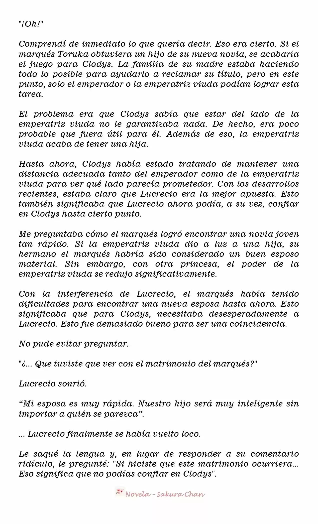 Emperatriz De Otro Mundo (Novela) - Capítulo 97 - Página 6 - LectorTMOo