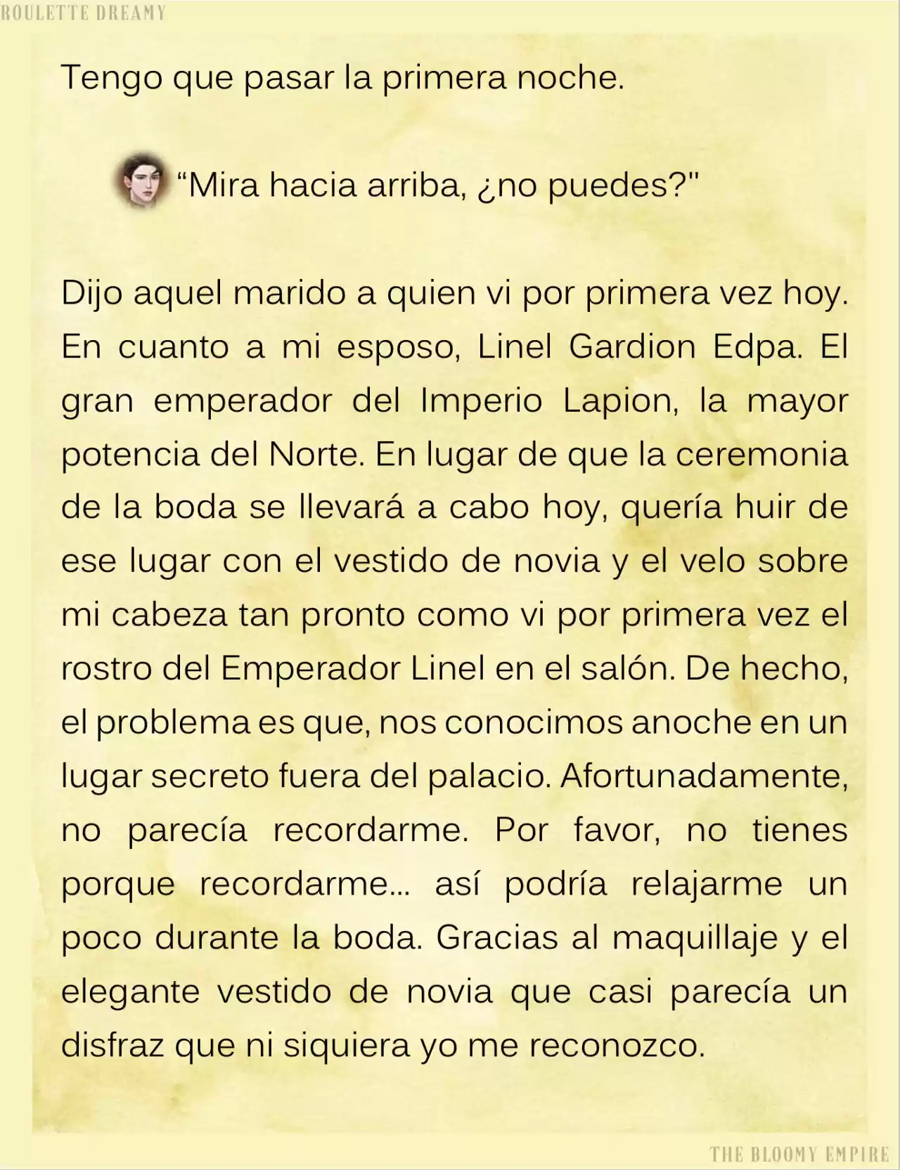 Emperatriz Sustituta Pero Pasó La Primera Noche (Novela) - Capítulo 1 - Página 5 - LectorTMOo